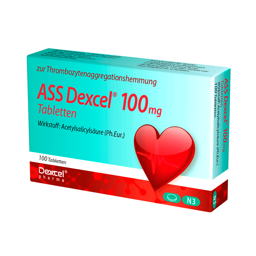 ASS Dexcel 100 mg Tabletten ASS Dexcel 100 mg Tabletten