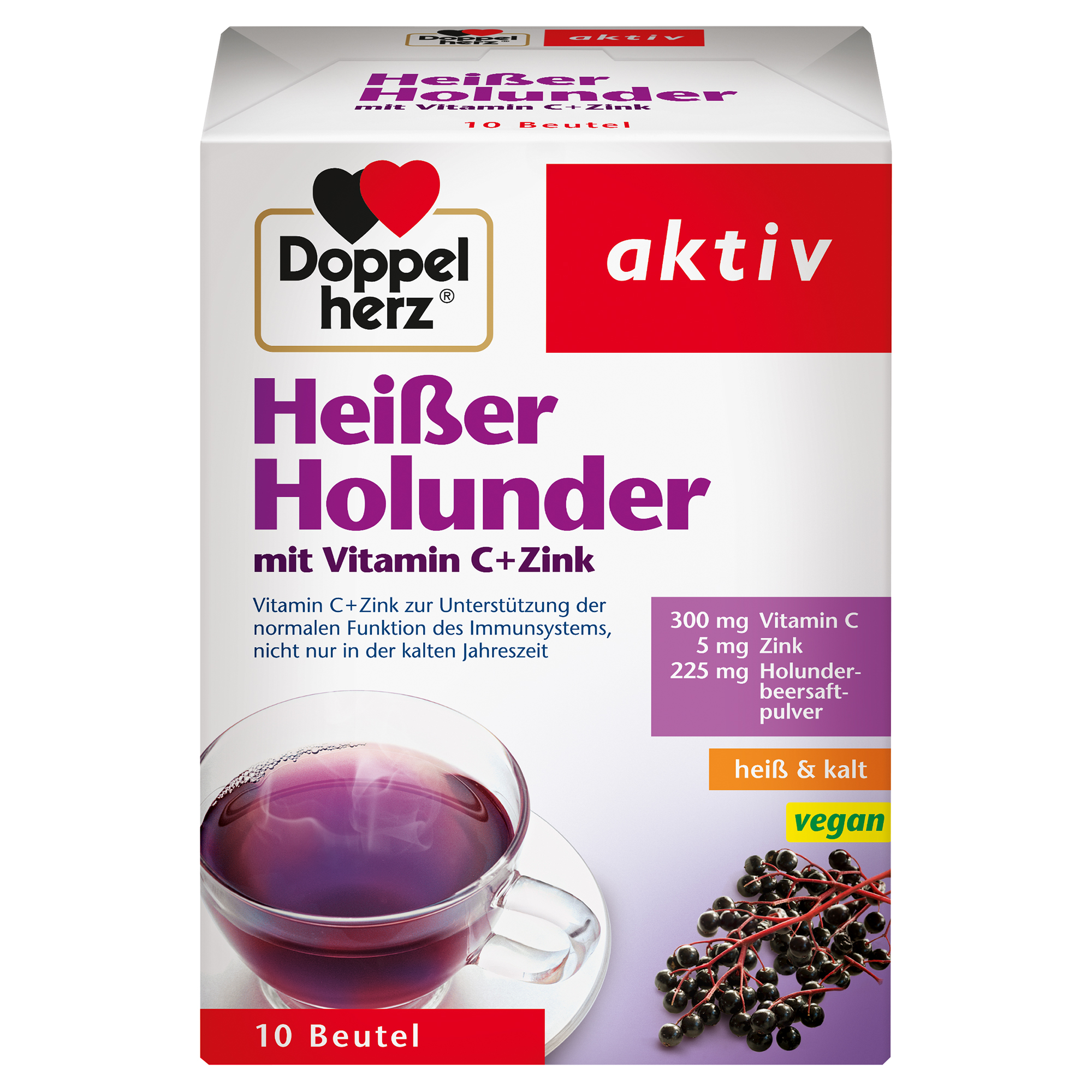 DOPPELHERZ heißer Holunder m.Vit.C+Zink Granulat DOPPELHERZ heißer Holunder m.Vit.C+Zink Granulat