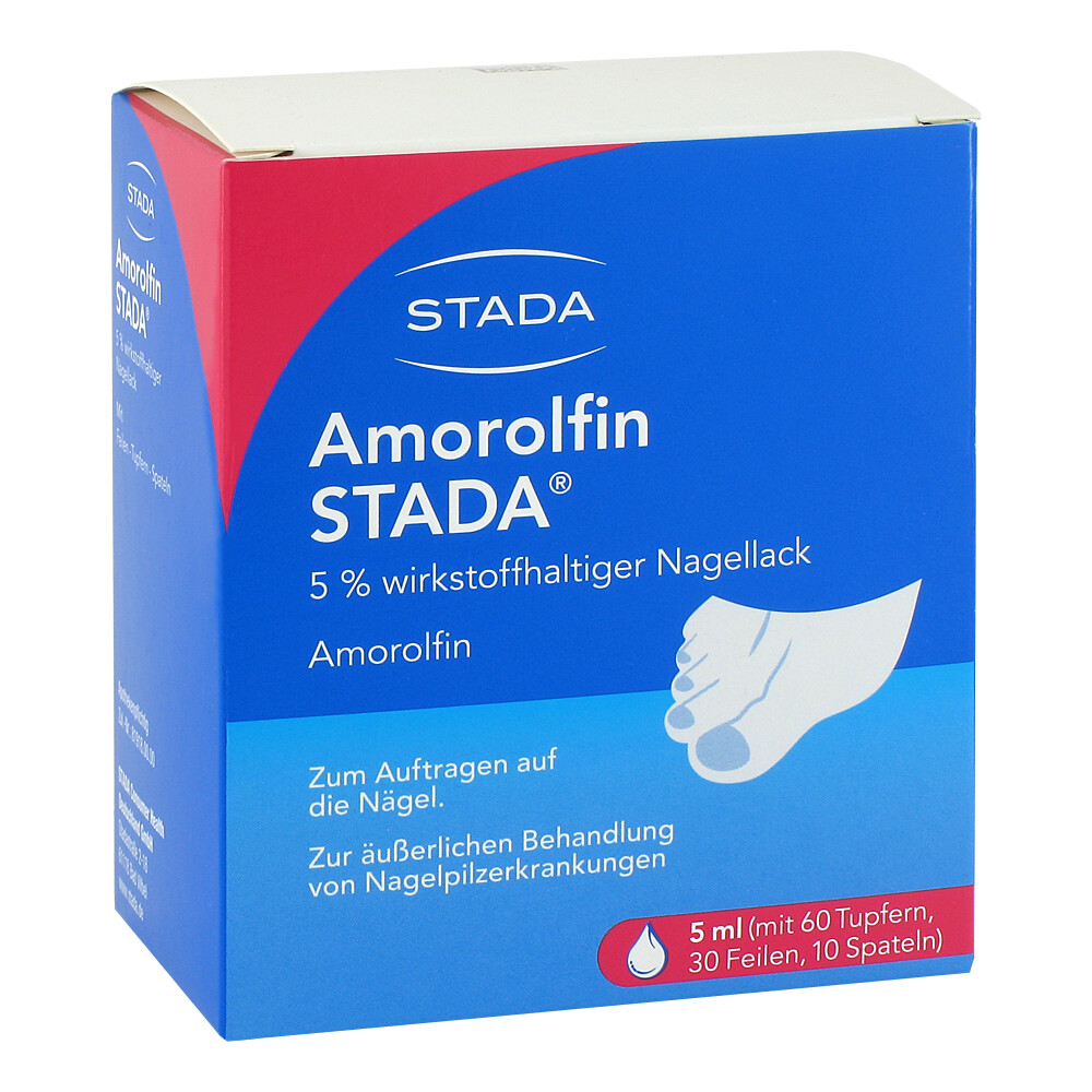 AMOROLFIN STADA 5% wirkstoffhaltiger Nagellack AMOROLFIN STADA 5% wirkstoffhaltiger Nagellack