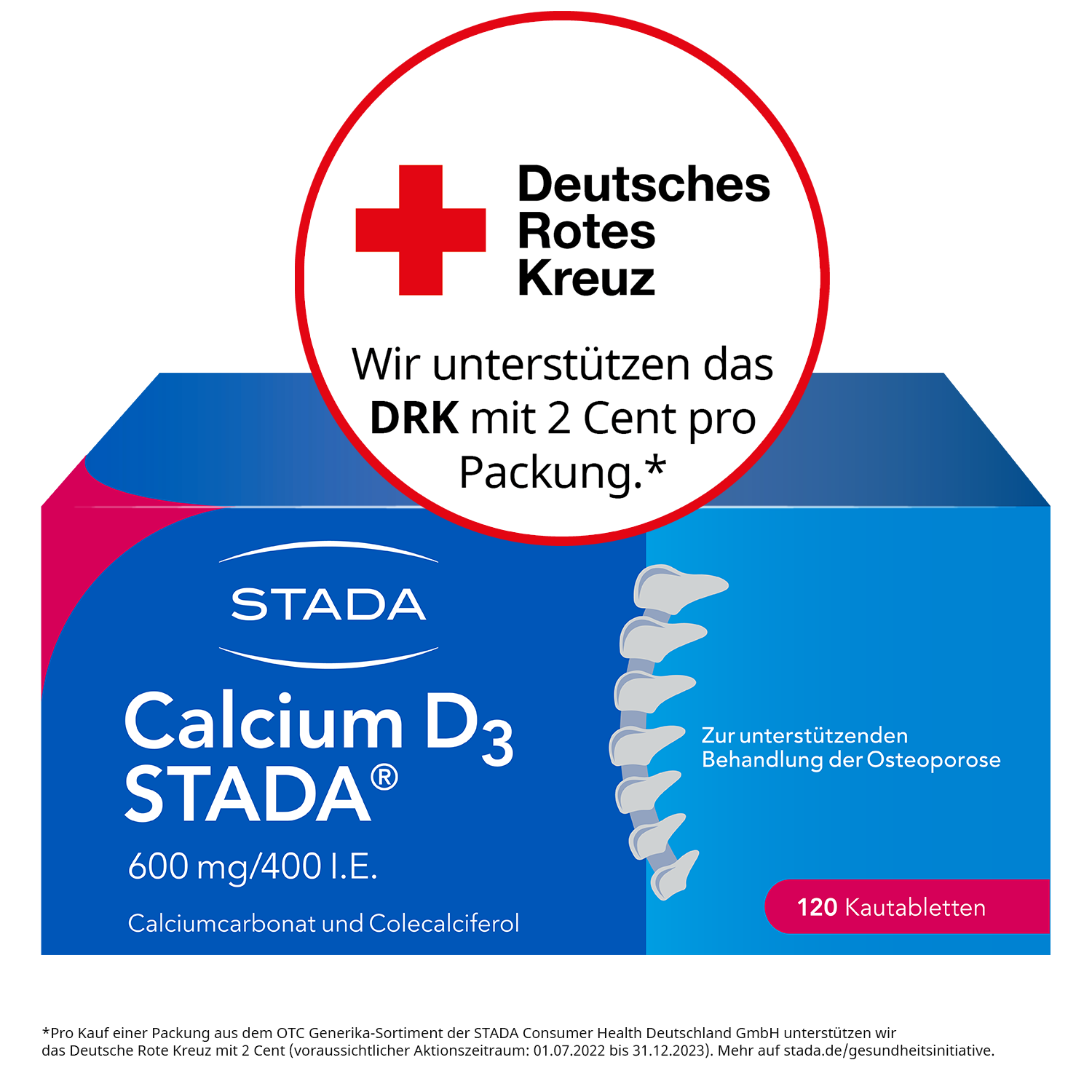 CALCIUM D3 STADA 600 mg/400 I.E. Kautabletten CALCIUM D3 STADA 600 mg/400 I.E. Kautabletten