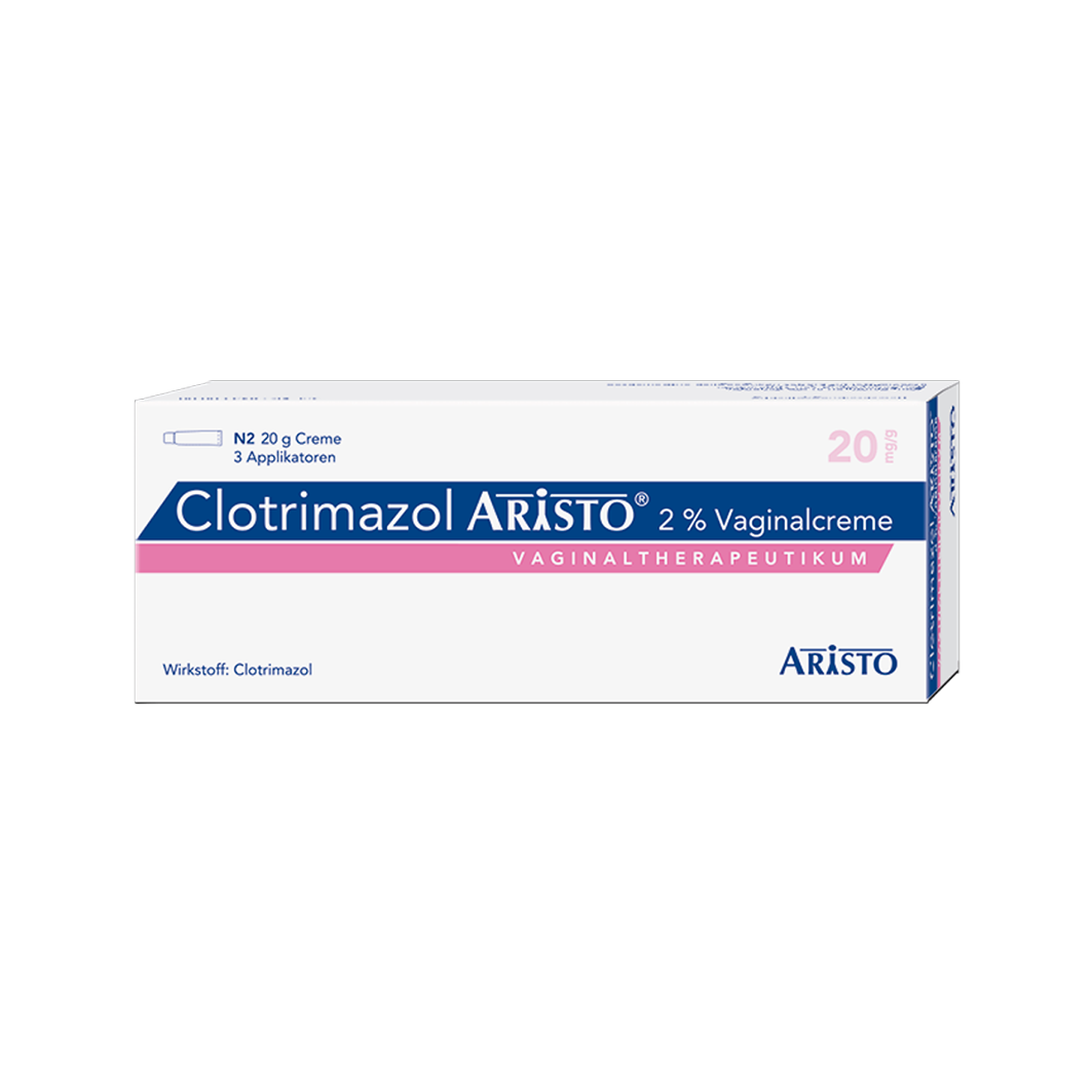 CLOTRIMAZOL ARISTO 2% Vaginalcreme + 3 Applikat. CLOTRIMAZOL ARISTO 2% Vaginalcreme + 3 Applikat.