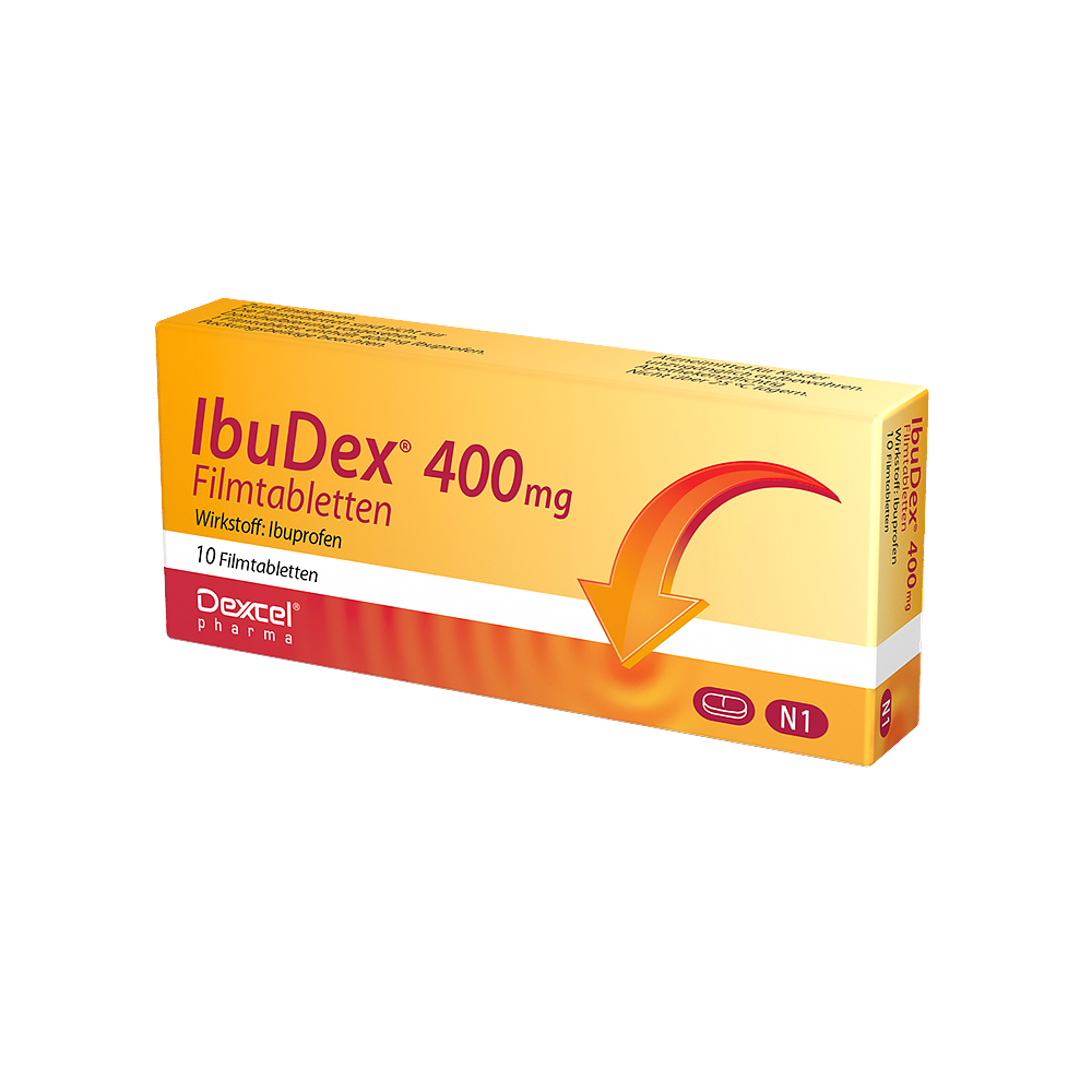 IBUDEX 400 mg Ibuprofen Filmtabletten IBUDEX 400 mg Ibuprofen Filmtabletten