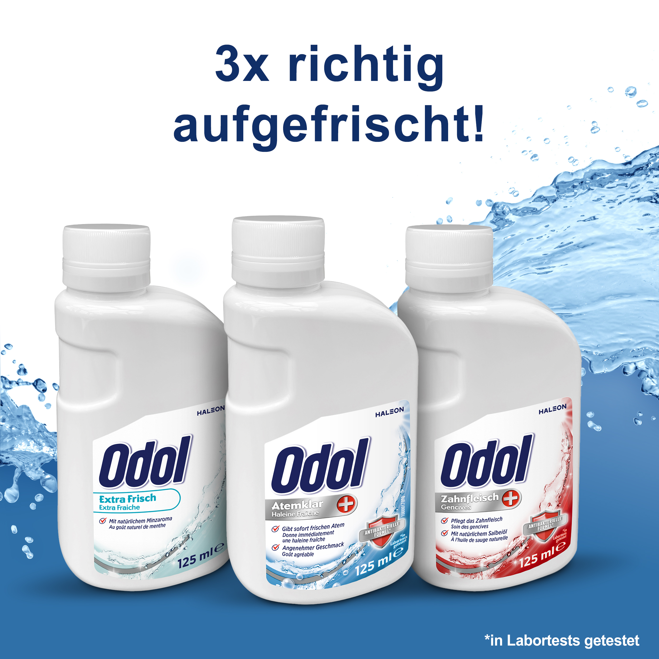 ODOL MUNDWASSER extra frisch ODOL MUNDWASSER extra frisch