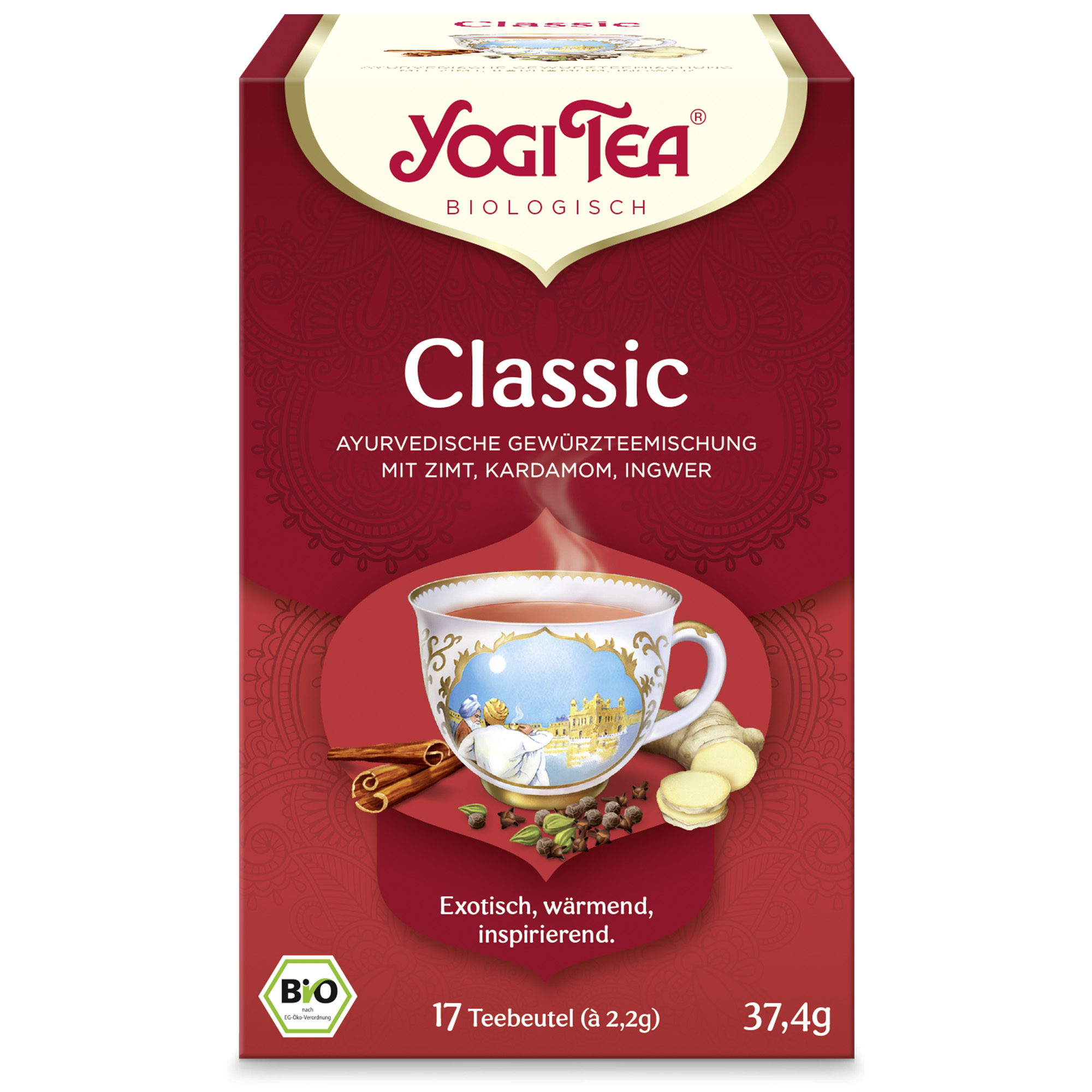 YOGI TEA Classic Bio Filterbeutel YOGI TEA Classic Bio Filterbeutel