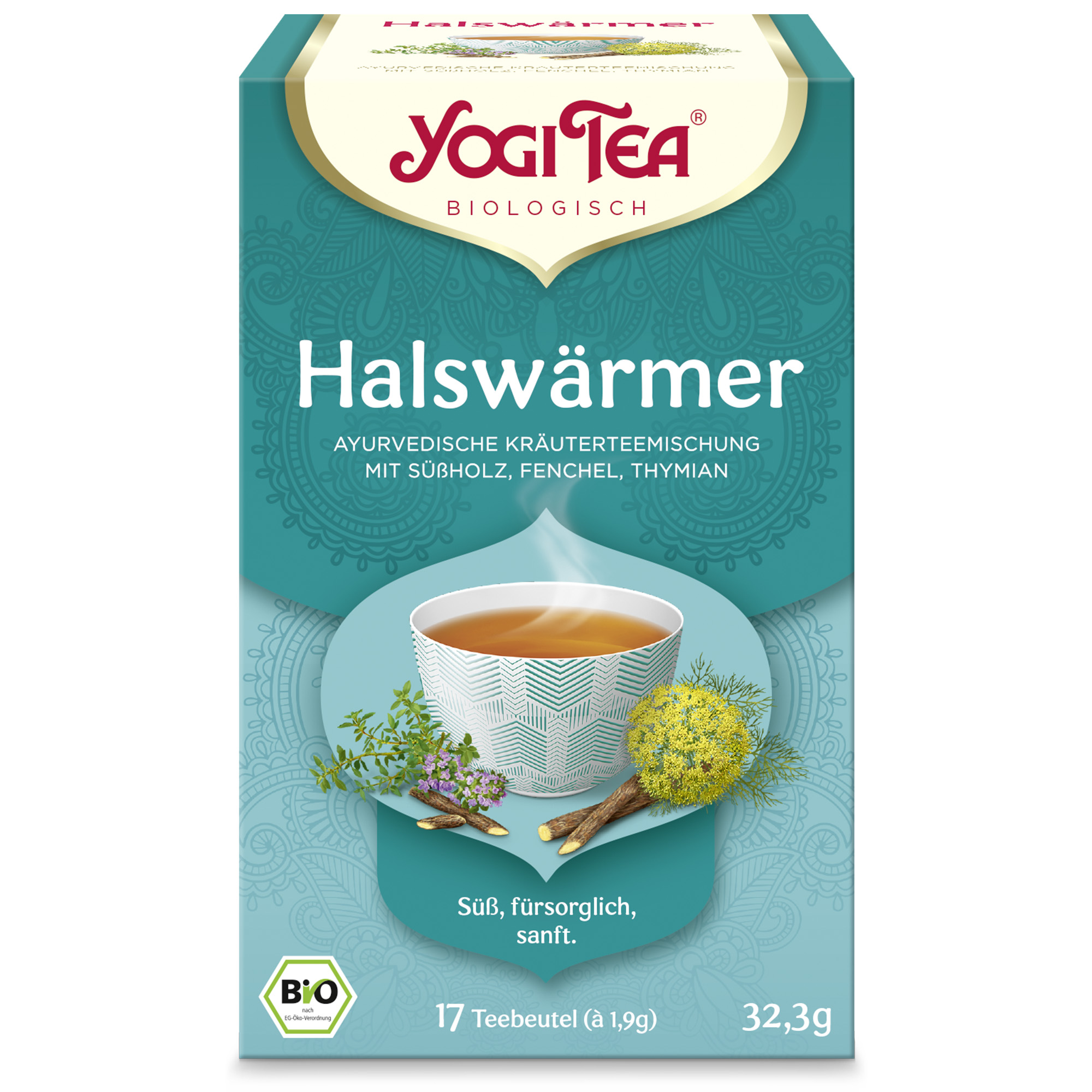 YOGI TEA Halswärmer Bio Filterbeutel YOGI TEA Halswärmer Bio Filterbeutel