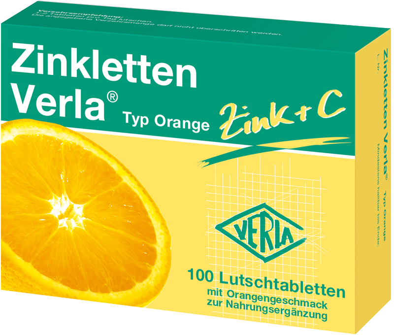 Zinkletten Verla Typ Orange Zinkletten Verla Typ Orange