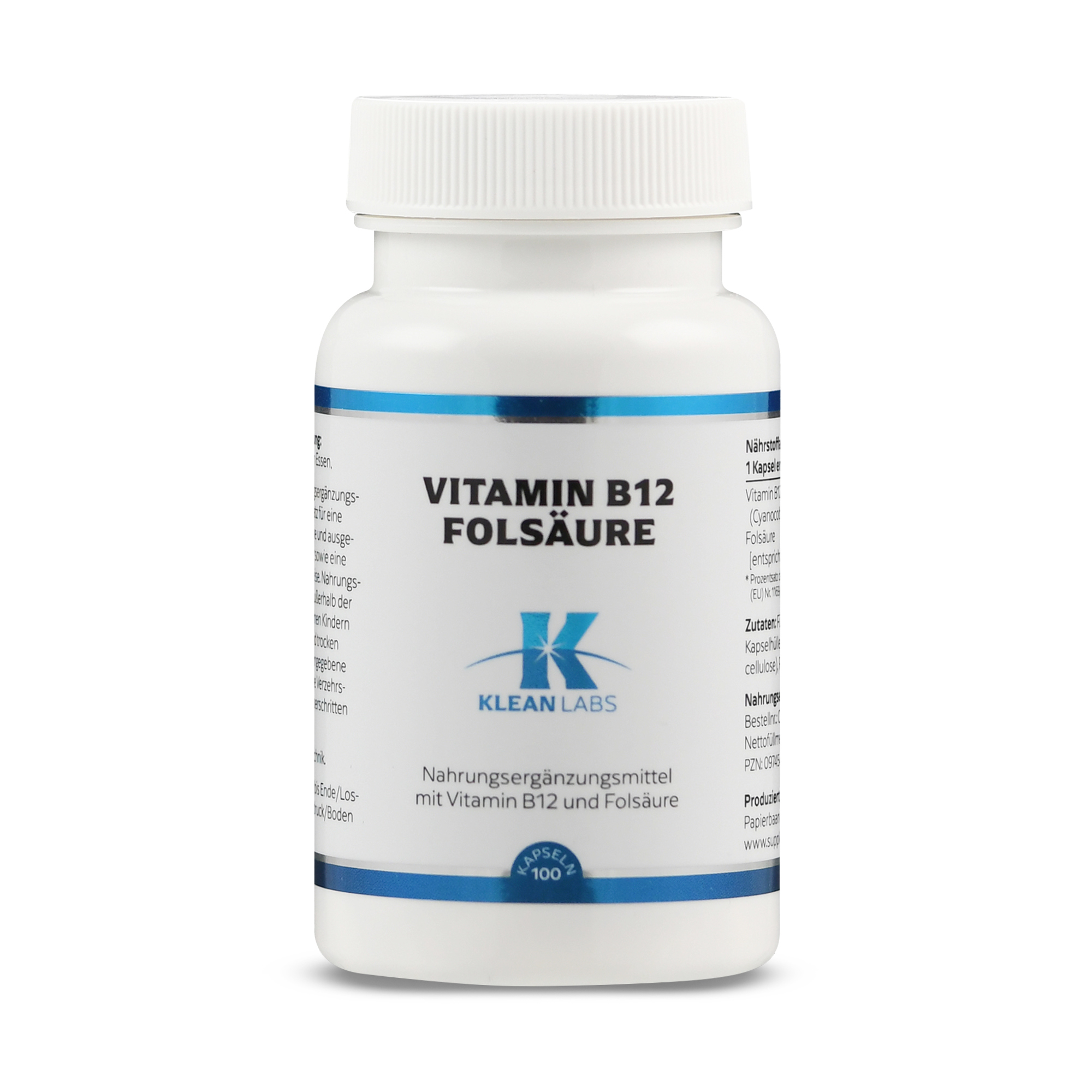 VITAMIN B12+FOLSÄURE Kapseln VITAMIN B12+FOLSÄURE Kapseln