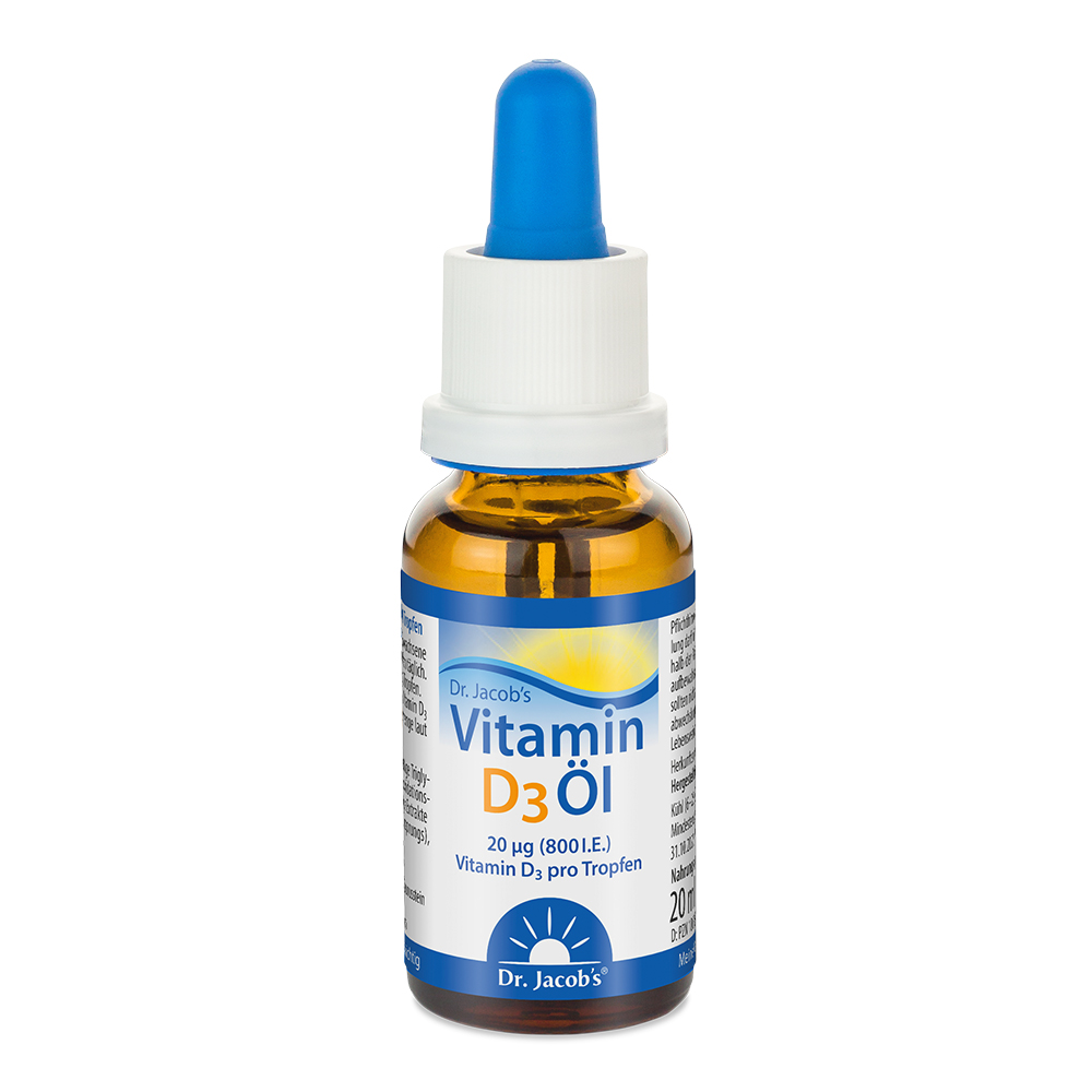 VITAMIN D3 ÖL Dr.Jacob's Tropfen VITAMIN D3 ÖL Dr.Jacob's Tropfen