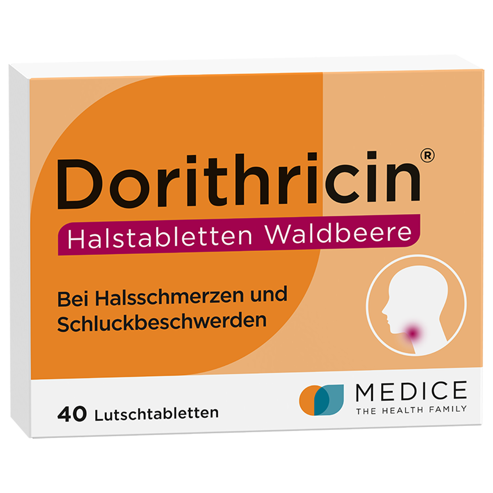 DORITHRICIN Halstabletten Waldbeere DORITHRICIN Halstabletten Waldbeere