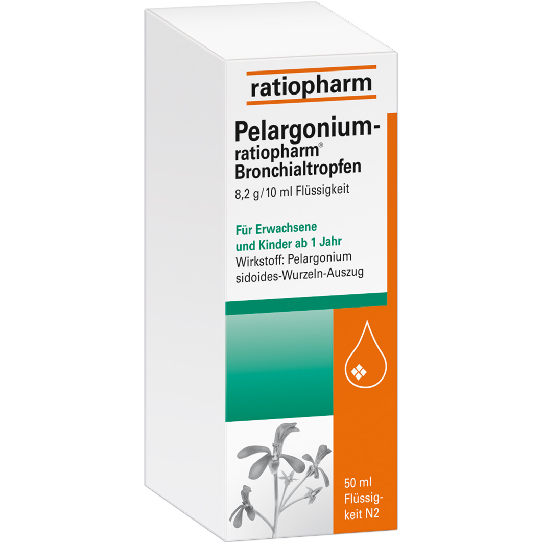 PELARGONIUM-RATIOPHARM Bronchialtropfen PELARGONIUM-RATIOPHARM Bronchialtropfen