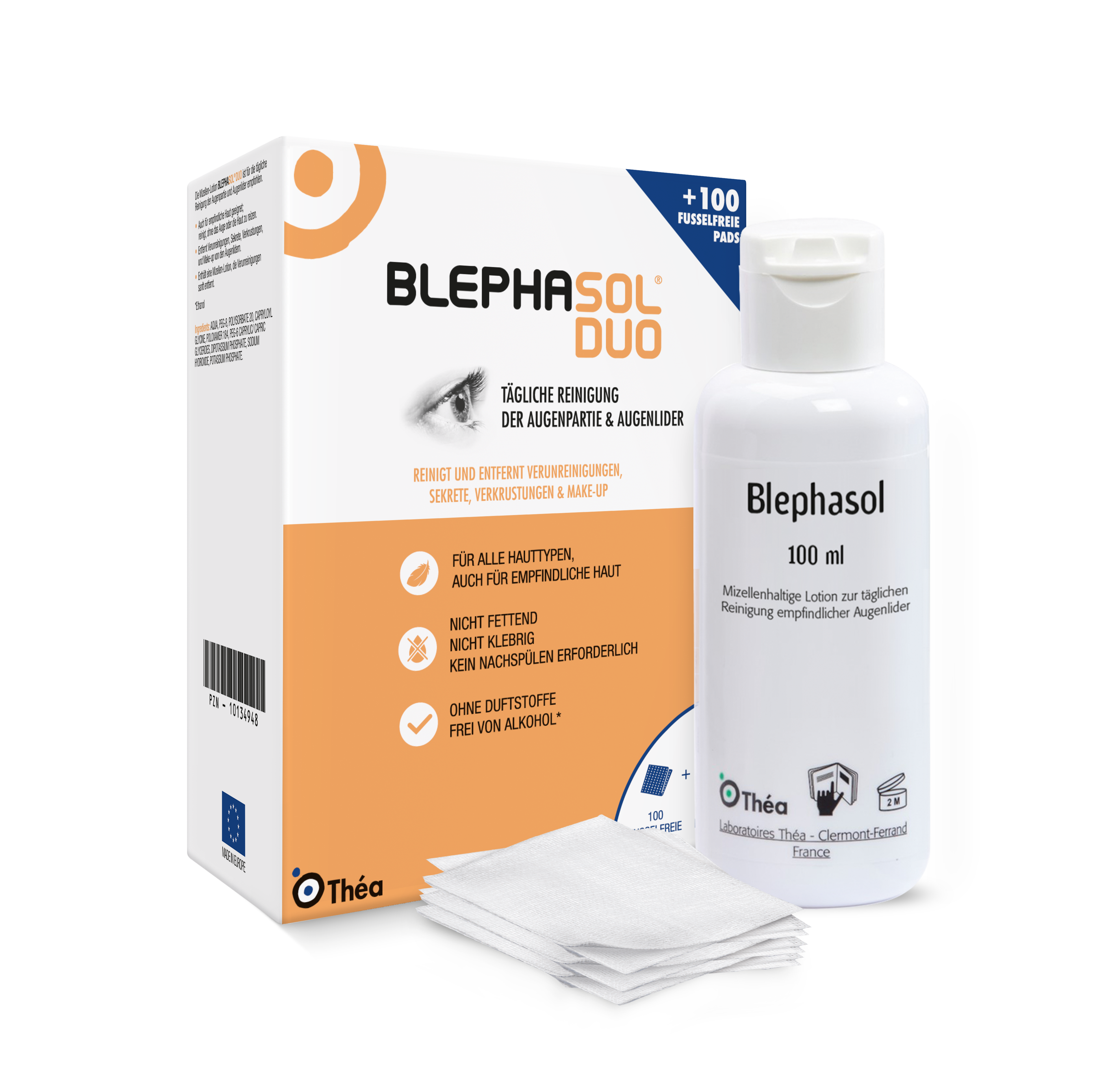 BLEPHASOL Duo 100 ml Lotion+100 Reinigungspads BLEPHASOL Duo 100 ml Lotion+100 Reinigungspads