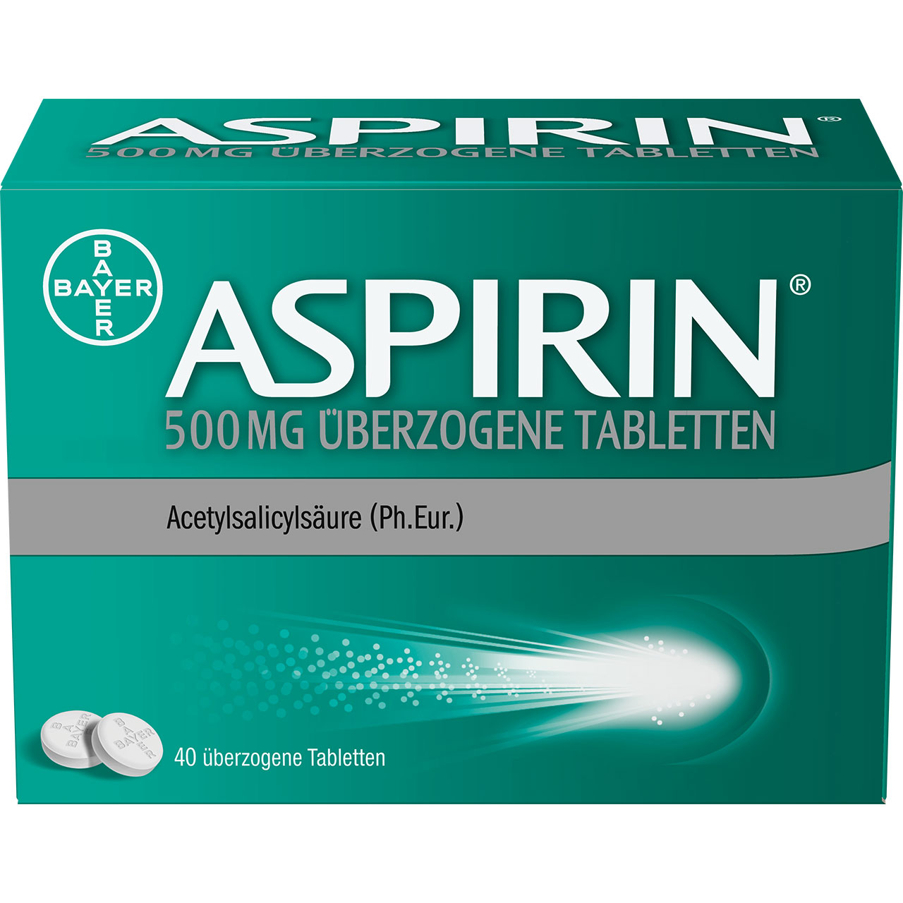 ASPIRIN 500 mg überzogene Tabletten ASPIRIN 500 mg überzogene Tabletten