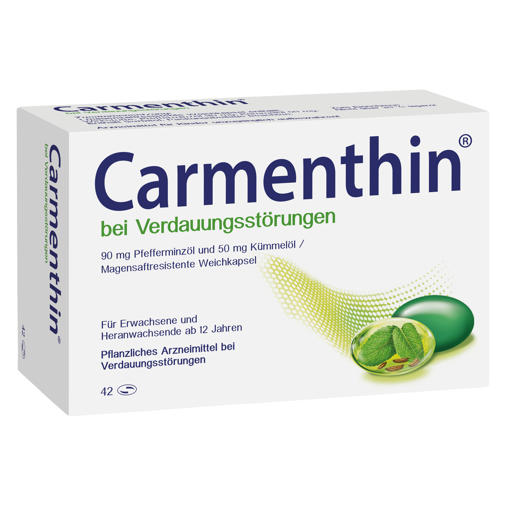 CARMENTHIN bei Verdauungsstörungen msr.Weichkaps. CARMENTHIN bei Verdauungsstörungen msr.Weichkaps.