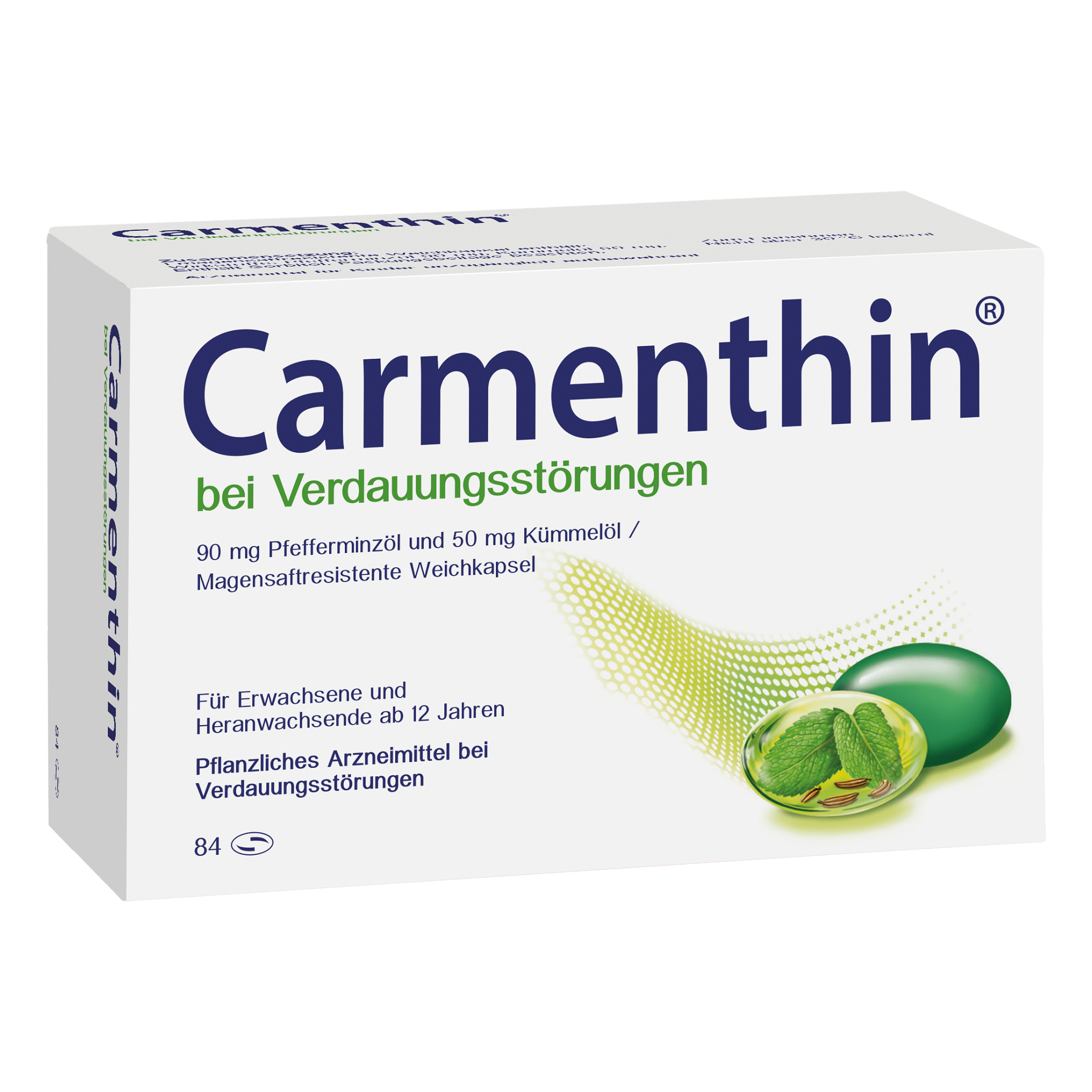 CARMENTHIN bei Verdauungsstörungen msr.Weichkaps. CARMENTHIN bei Verdauungsstörungen msr.Weichkaps.