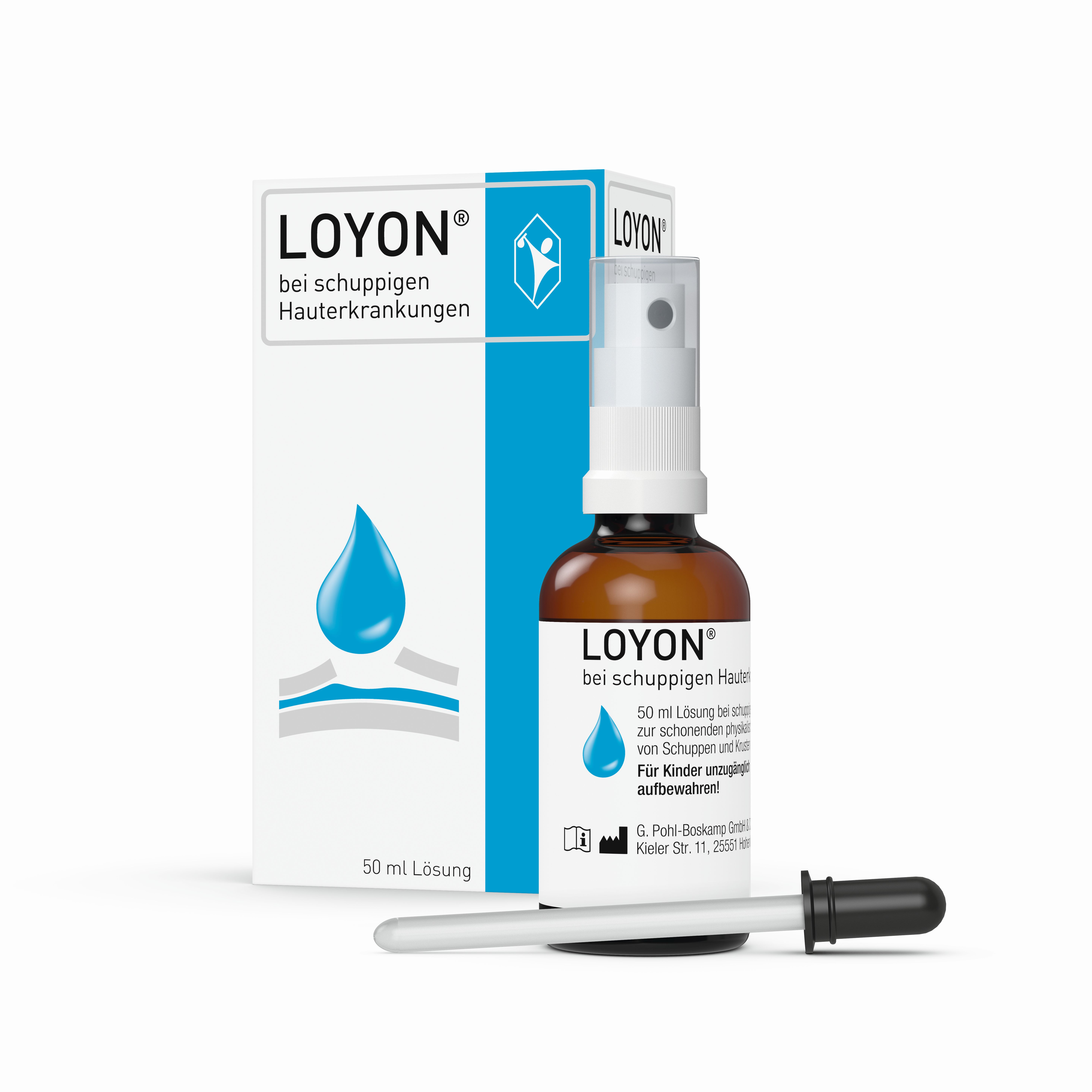 LOYON bei schuppigen Hauterkrankungen Lösung LOYON bei schuppigen Hauterkrankungen Lösung