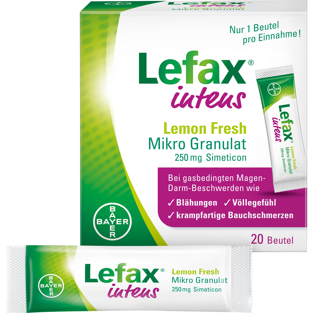 LEFAX intens Lemon Fresh Mikro Granul.250 mg Sim. LEFAX intens Lemon Fresh Mikro Granul.250 mg Sim.