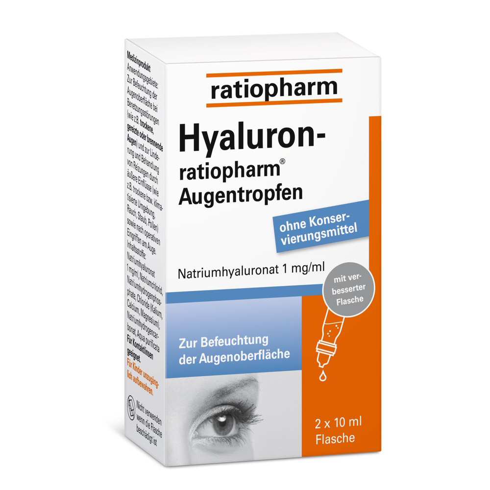 HYALURON-RATIOPHARM Augentropfen HYALURON-RATIOPHARM Augentropfen