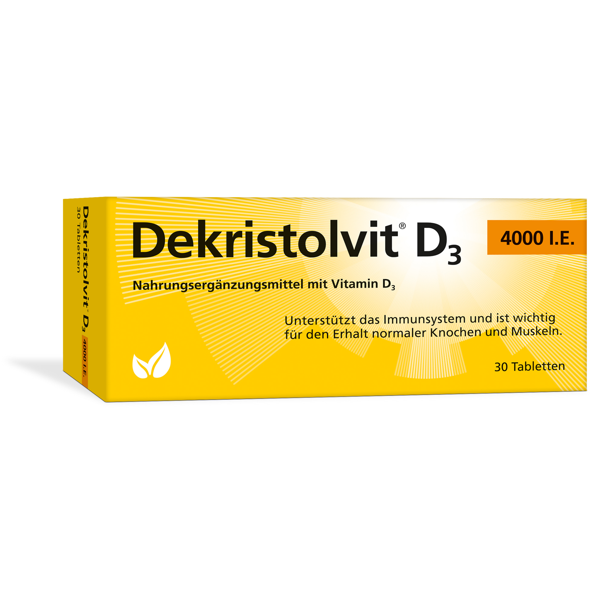 DEKRISTOLVIT D3 4.000 I.E. Tabletten DEKRISTOLVIT D3 4.000 I.E. Tabletten