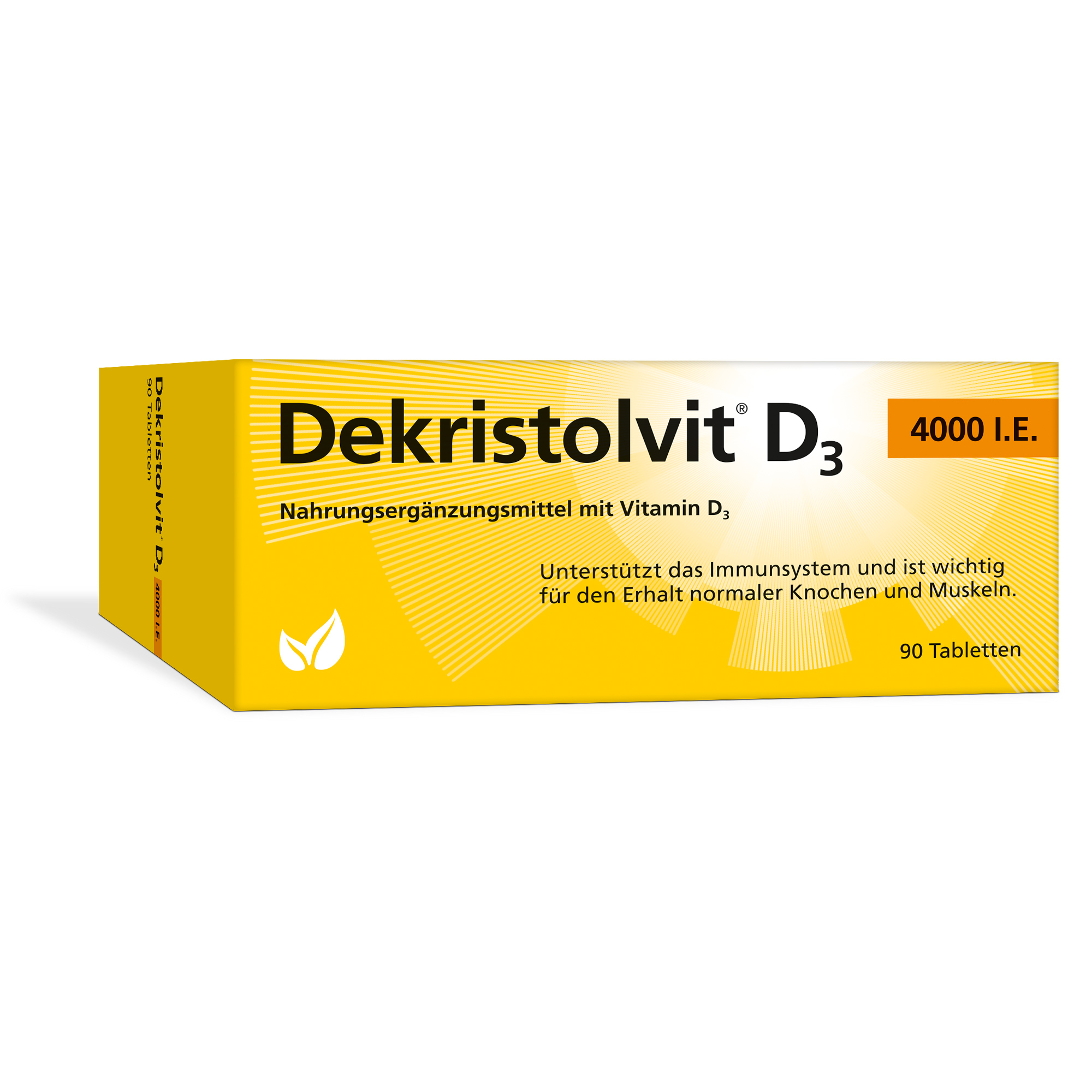 DEKRISTOLVIT D3 4.000 I.E. Tabletten DEKRISTOLVIT D3 4.000 I.E. Tabletten