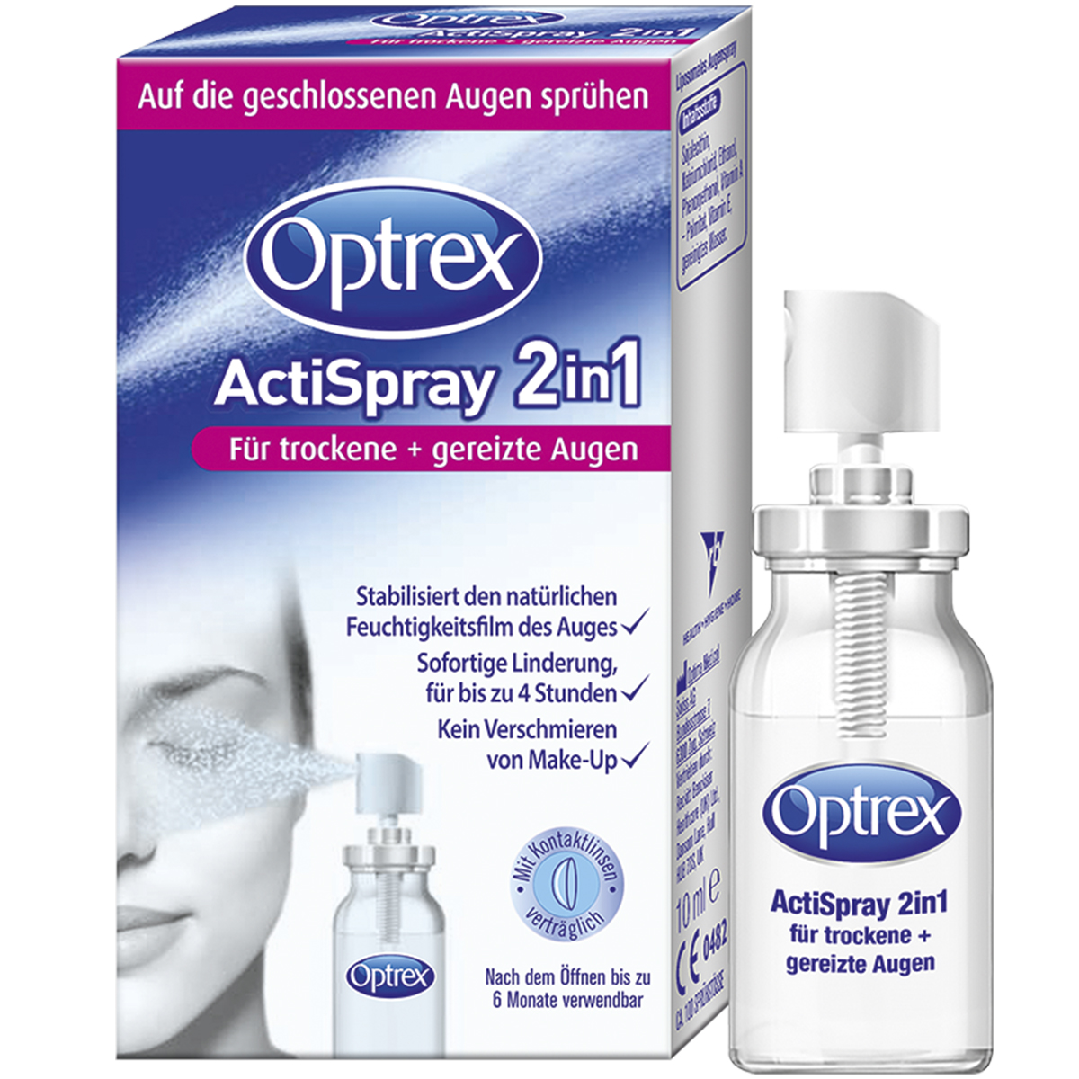 OPTREX ActiSpray 2in1 f.trockene+gereizte Augen OPTREX ActiSpray 2in1 f.trockene+gereizte Augen