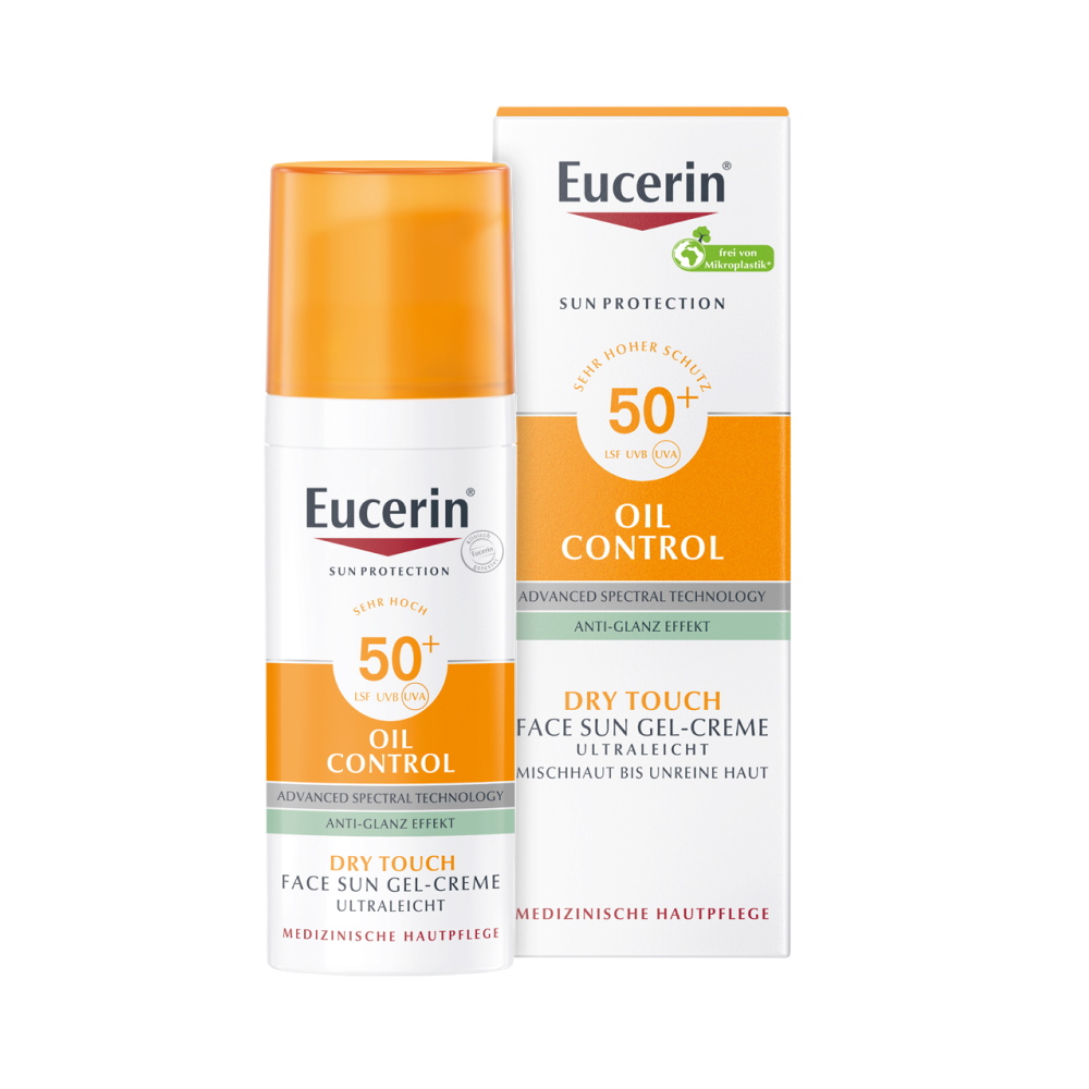 EUCERIN Sun Gel-Creme Oil Contr.Anti-Gl.Eff.LSF50+ EUCERIN Sun Gel-Creme Oil Contr.Anti-Gl.Eff.LSF50+