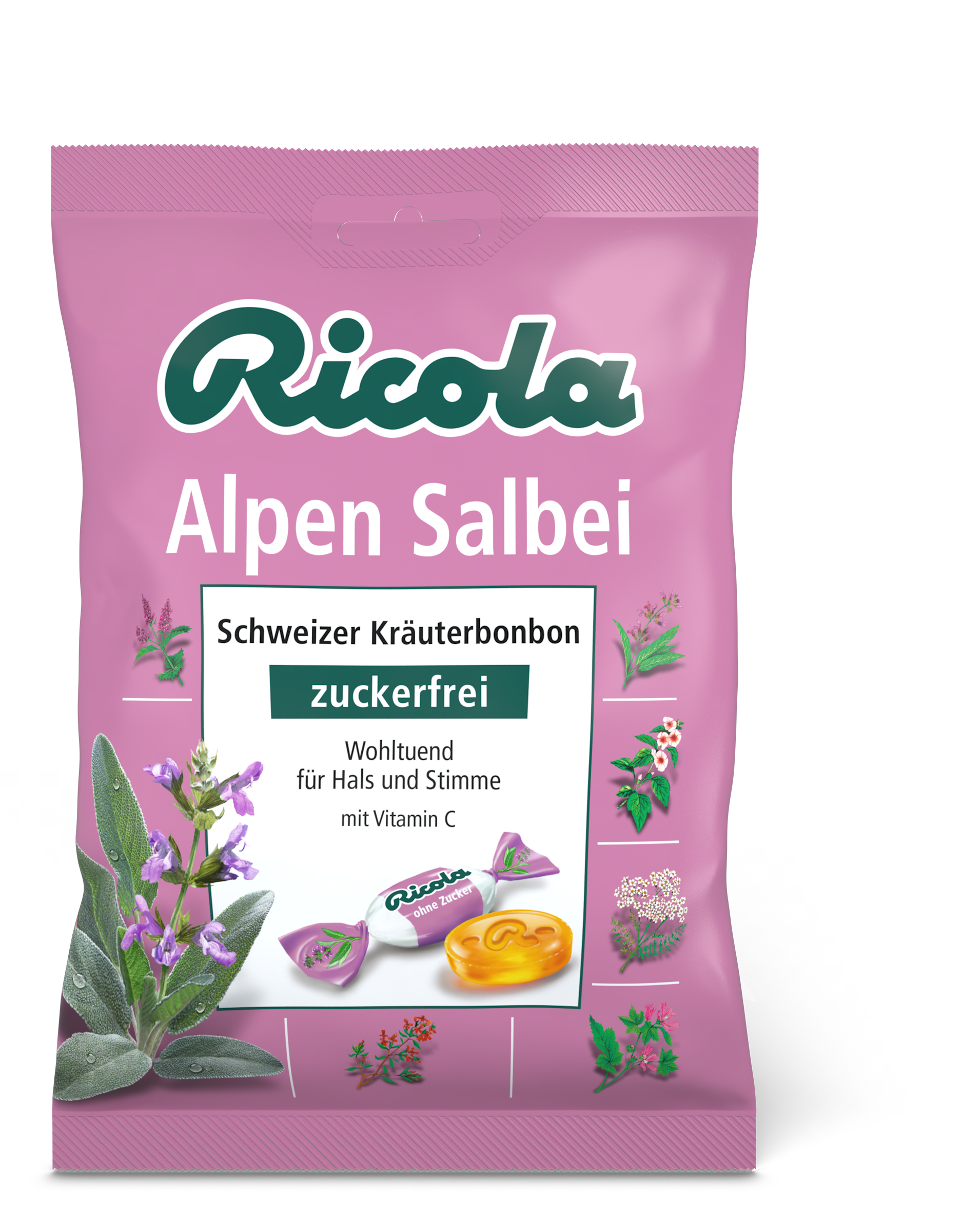 RICOLA o.Z.Beutel Salbei Alpen Salbei Bonbons RICOLA o.Z.Beutel Salbei Alpen Salbei Bonbons