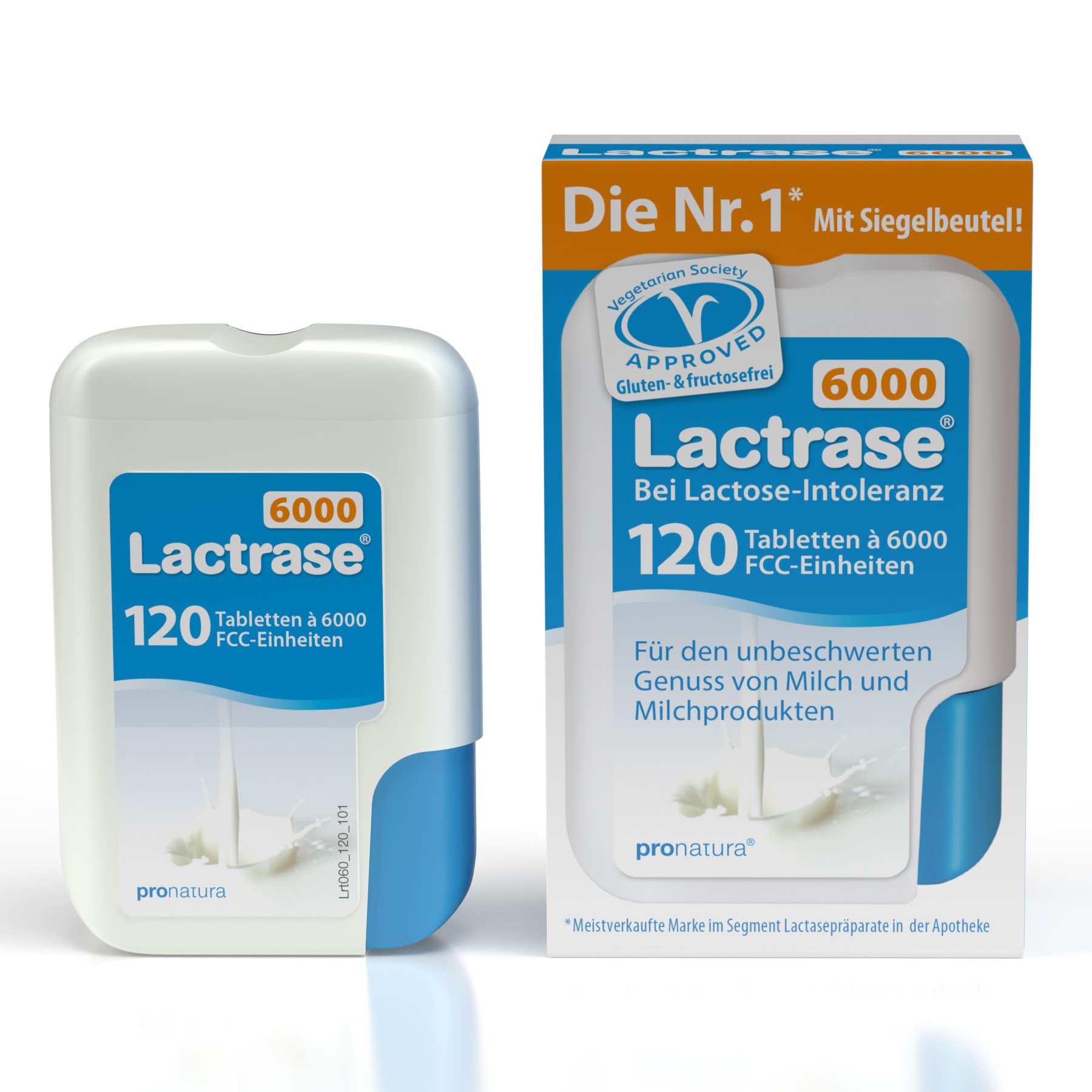 LACTRASE 6.000 FCC Tabletten im Klickspender LACTRASE 6.000 FCC Tabletten im Klickspender