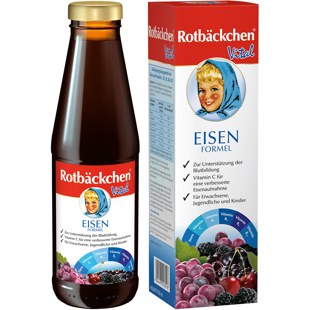 RABENHORST Rotbäckchen Vital Eisen Formel Saft RABENHORST Rotbäckchen Vital Eisen Formel Saft