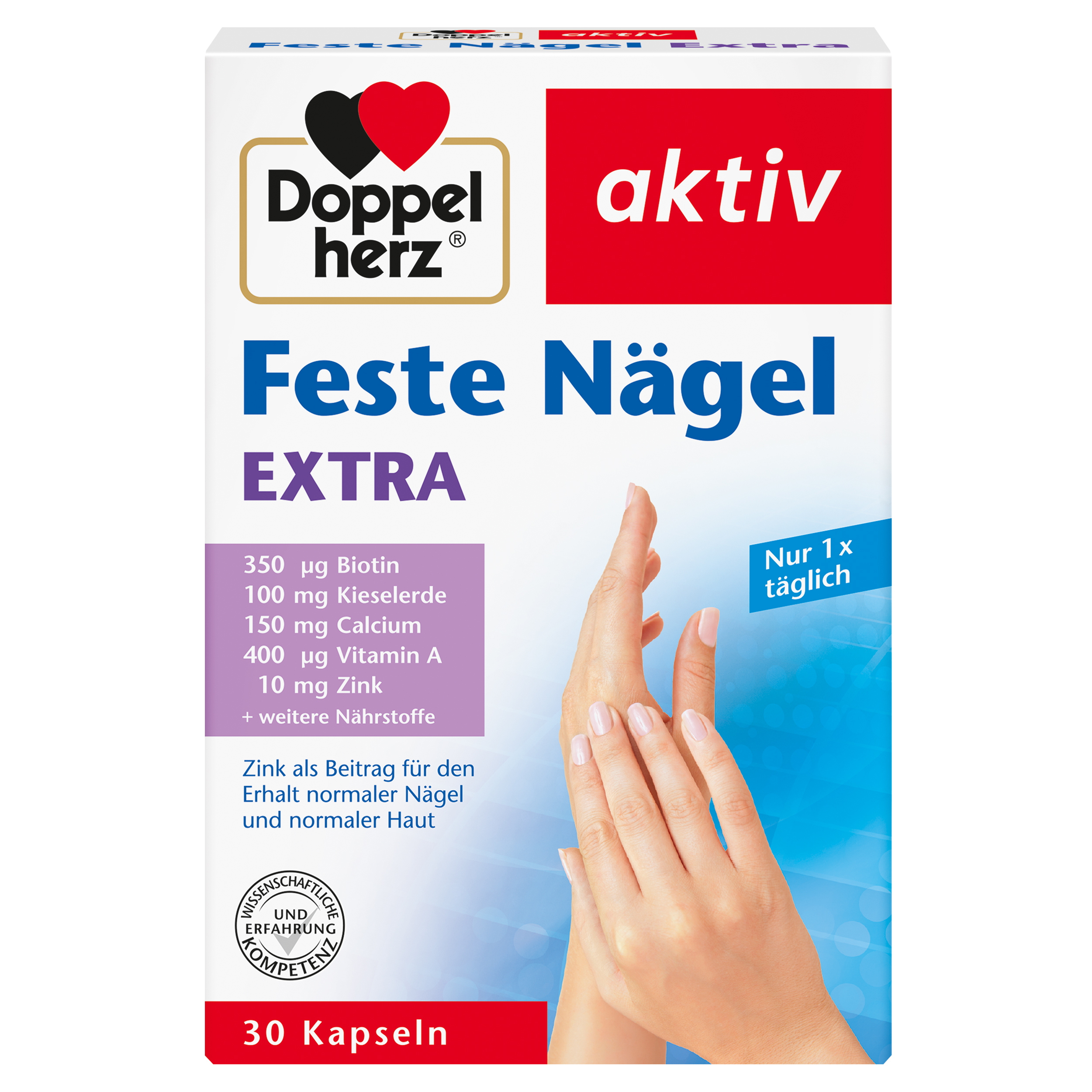 DOPPELHERZ Feste Nägel Extra Kapseln DOPPELHERZ Feste Nägel Extra Kapseln
