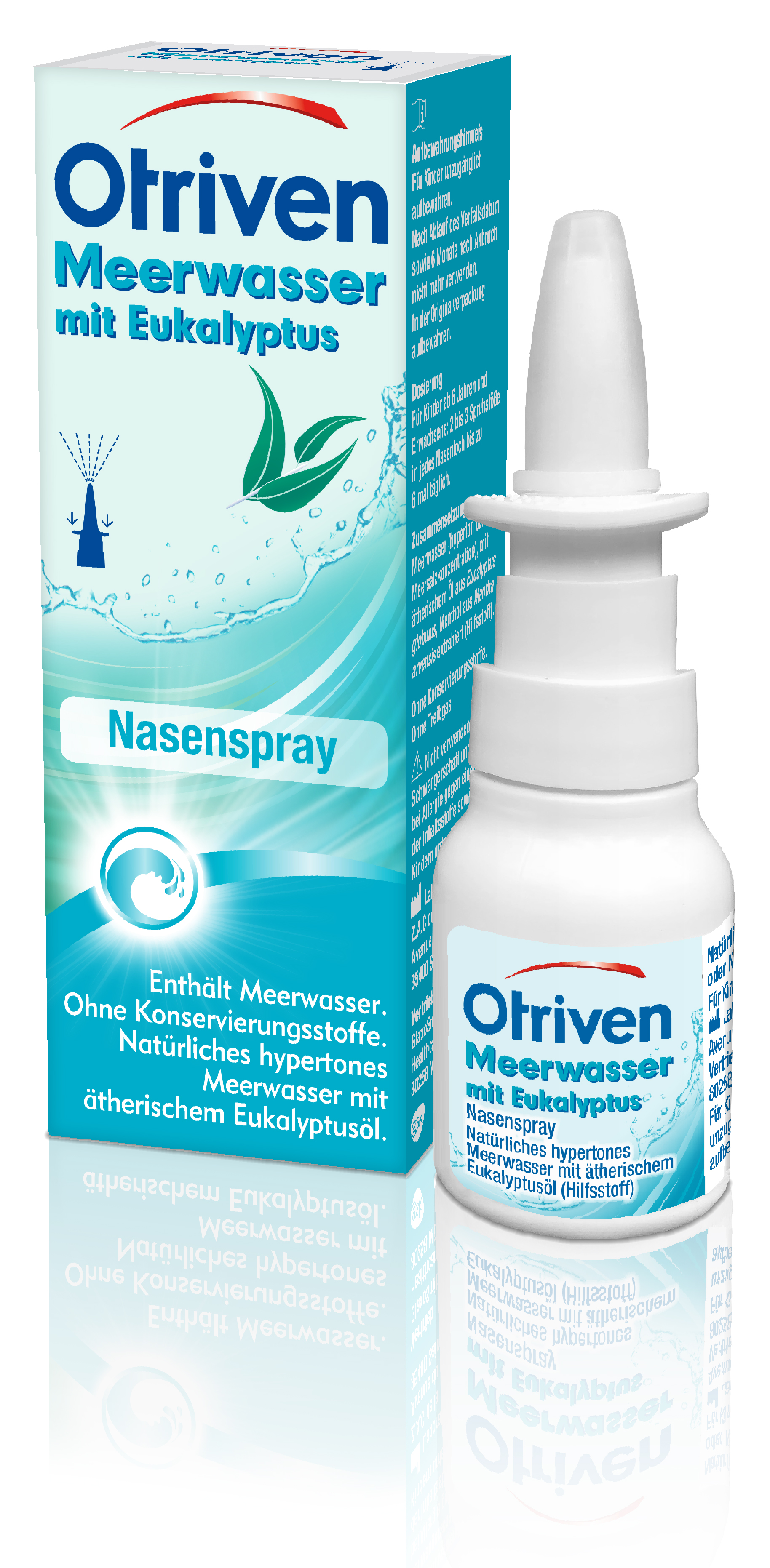 OTRIVEN Meerwasser mit Eukalyptus Nasenspray OTRIVEN Meerwasser mit Eukalyptus Nasenspray