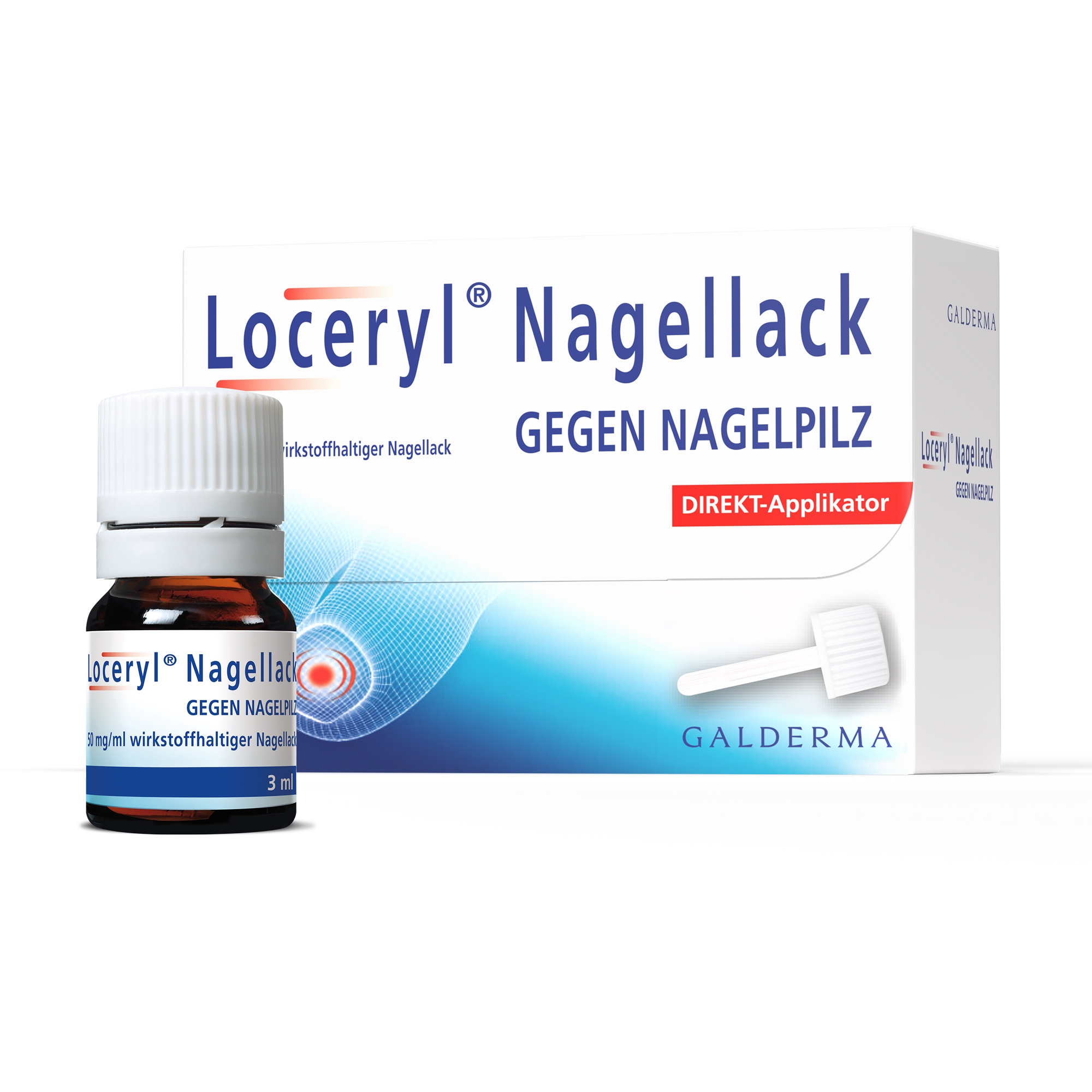 LOCERYL Nagellack gegen Nagelpilz DIREKT-Applikat. LOCERYL Nagellack gegen Nagelpilz DIREKT-Applikat.