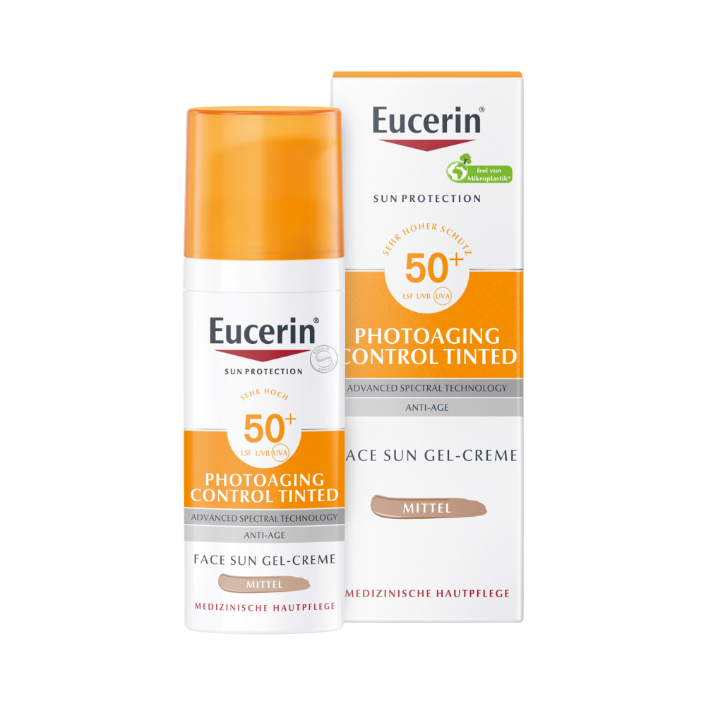 EUCERIN Sun CC Creme getönt mittel LSF 50+ EUCERIN Sun CC Creme getönt mittel LSF 50+