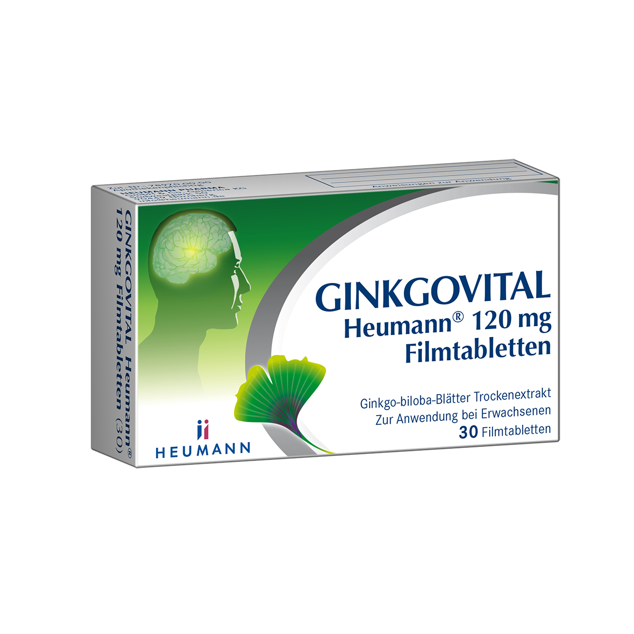 GINKGOVITAL Heumann 120 mg Filmtabletten GINKGOVITAL Heumann 120 mg Filmtabletten