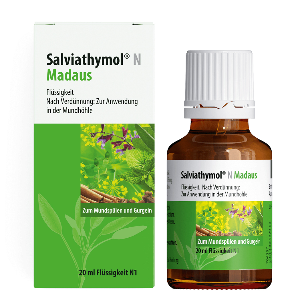 SALVIATHYMOL N Madaus Tropfen SALVIATHYMOL N Madaus Tropfen