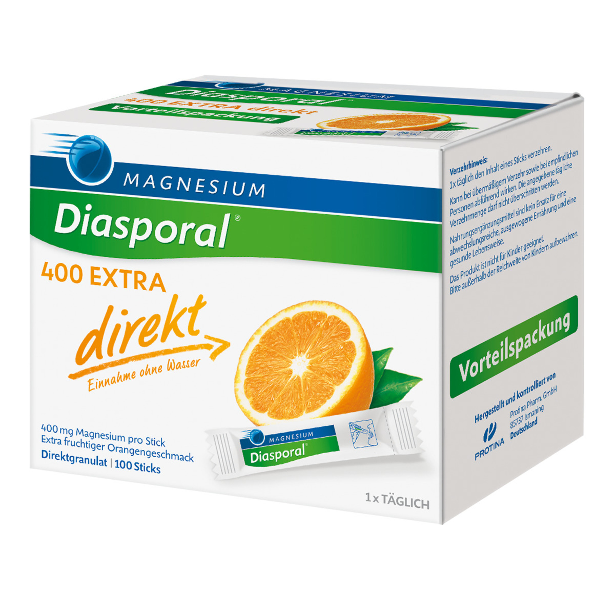 MAGNESIUM DIASPORAL 400 Extra direkt Granulat MAGNESIUM DIASPORAL 400 Extra direkt Granulat