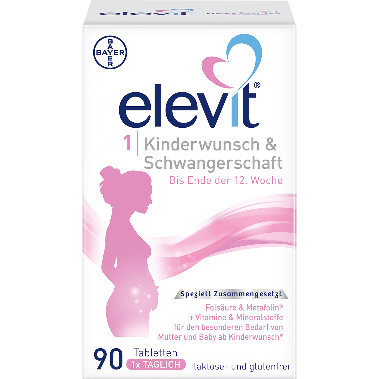 ELEVIT 1 Kinderwunsch & Schwangerschaft Tabletten ELEVIT 1 Kinderwunsch & Schwangerschaft Tabletten