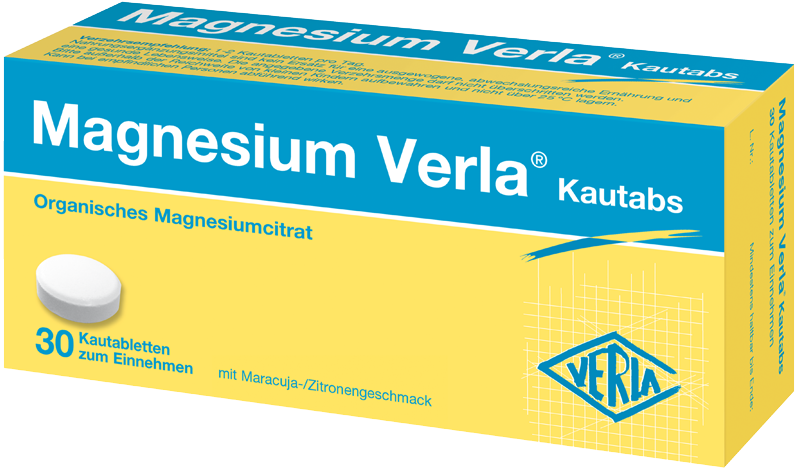 Magnesium Verla® Kautabs Magnesium Verla® Kautabs