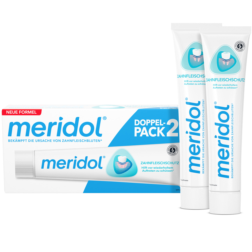 meridol 2x 75ml Zahnfleischschutz Zahnpasta bei Zahnfleischbluten meridol 2x 75ml Zahnfleischschutz Zahnpasta bei Zahnfleischbluten