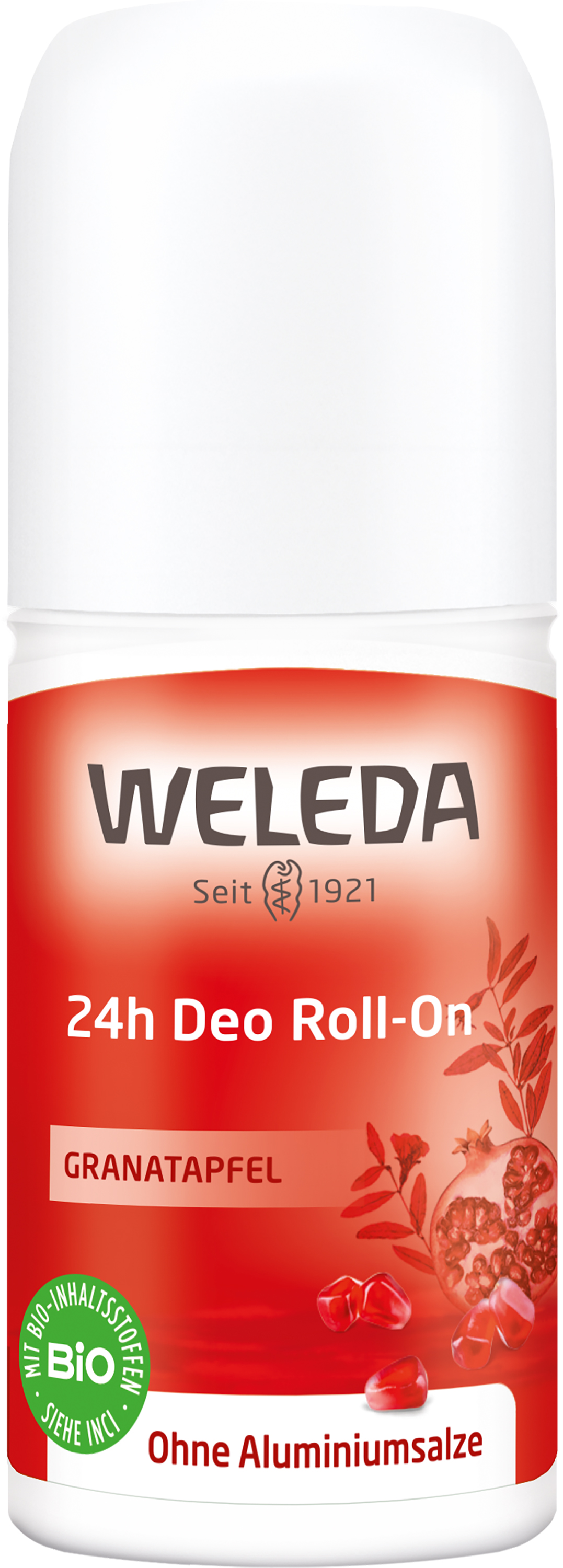 Weleda 24h Deo Roll-On Granatapfel - Ohne Aluminiumsalze Weleda 24h Deo Roll-On Granatapfel - Ohne Aluminiumsalze
