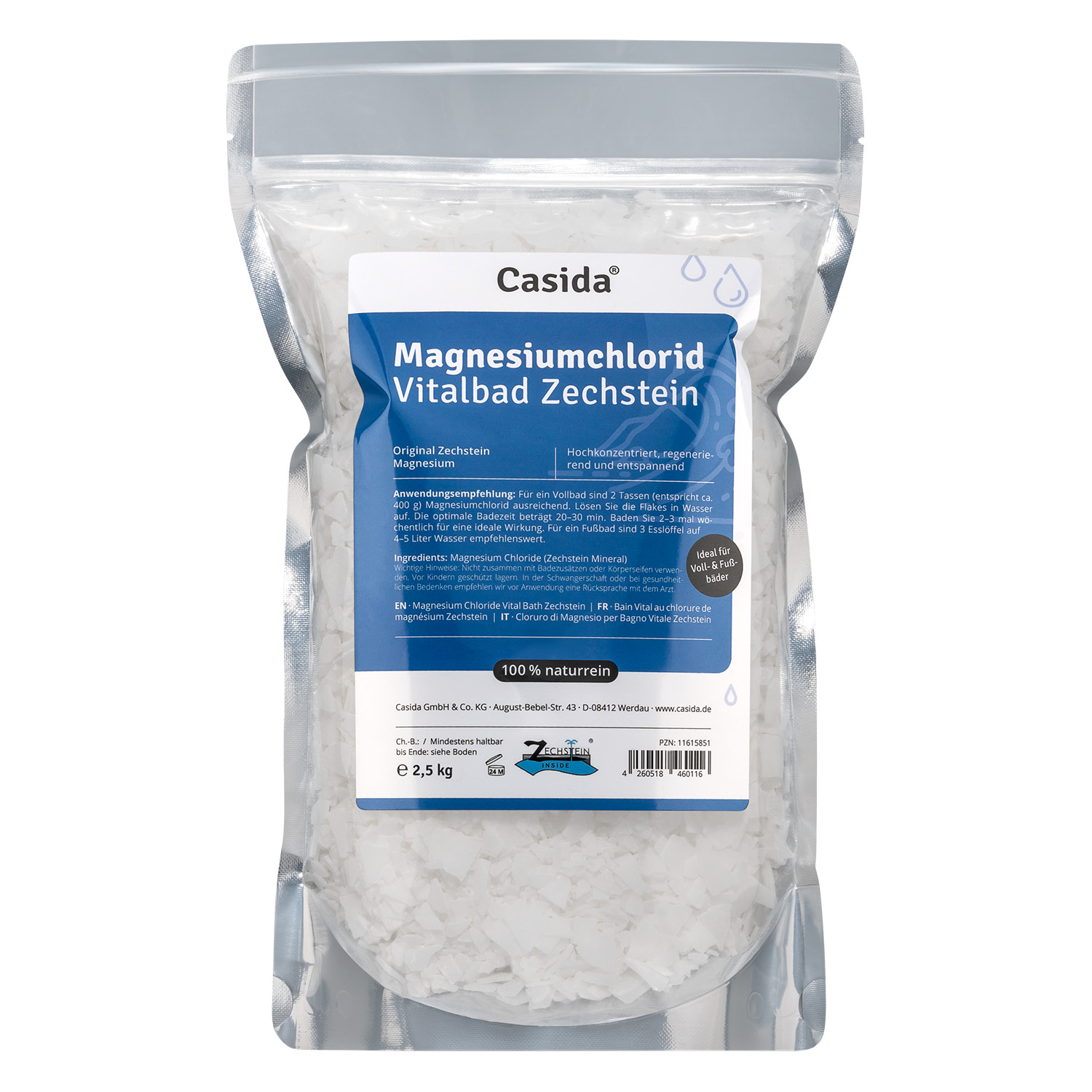 MAGNESIUMCHLORID Vitalbad Zechstein MAGNESIUMCHLORID Vitalbad Zechstein