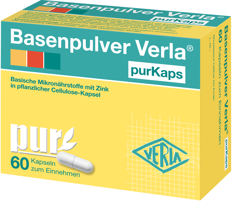 Basenpulver Verla® purKaps Basenpulver Verla® purKaps