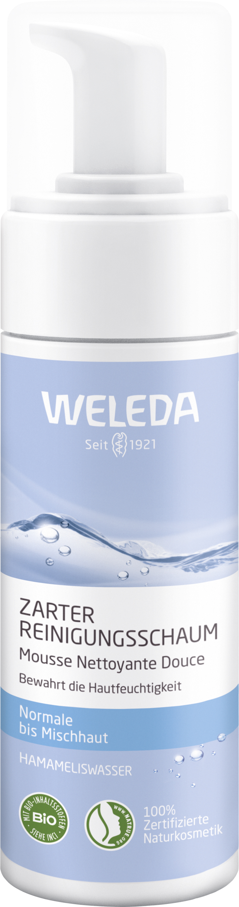 Weleda Zarter Reinigungsschaum - für normale & Mischhaut Weleda Zarter Reinigungsschaum - für normale & Mischhaut