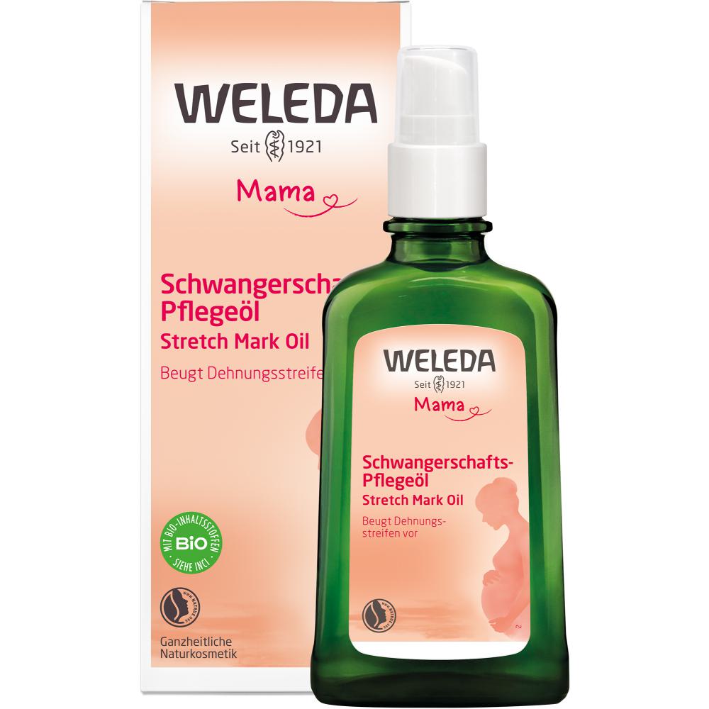 Weleda Schwangerschafts-Pflegeöl - beugt Dehnungsstreifen vor Weleda Schwangerschafts-Pflegeöl - beugt Dehnungsstreifen vor