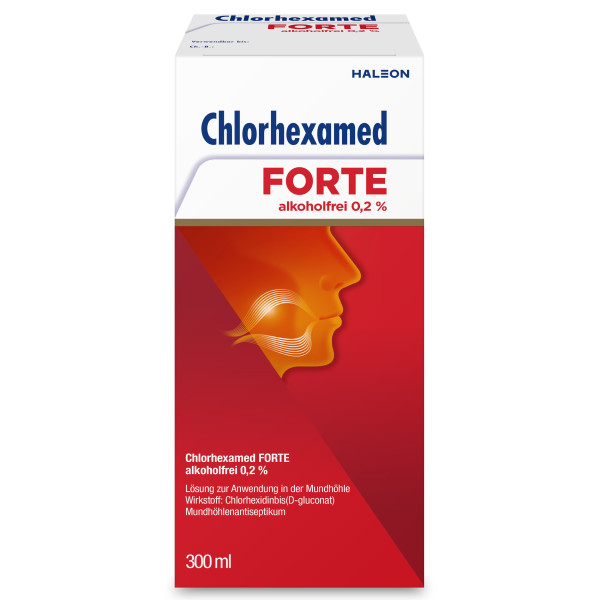 CHLORHEXAMED FORTE alkoholfrei 0,2% Lösung CHLORHEXAMED FORTE alkoholfrei 0,2% Lösung