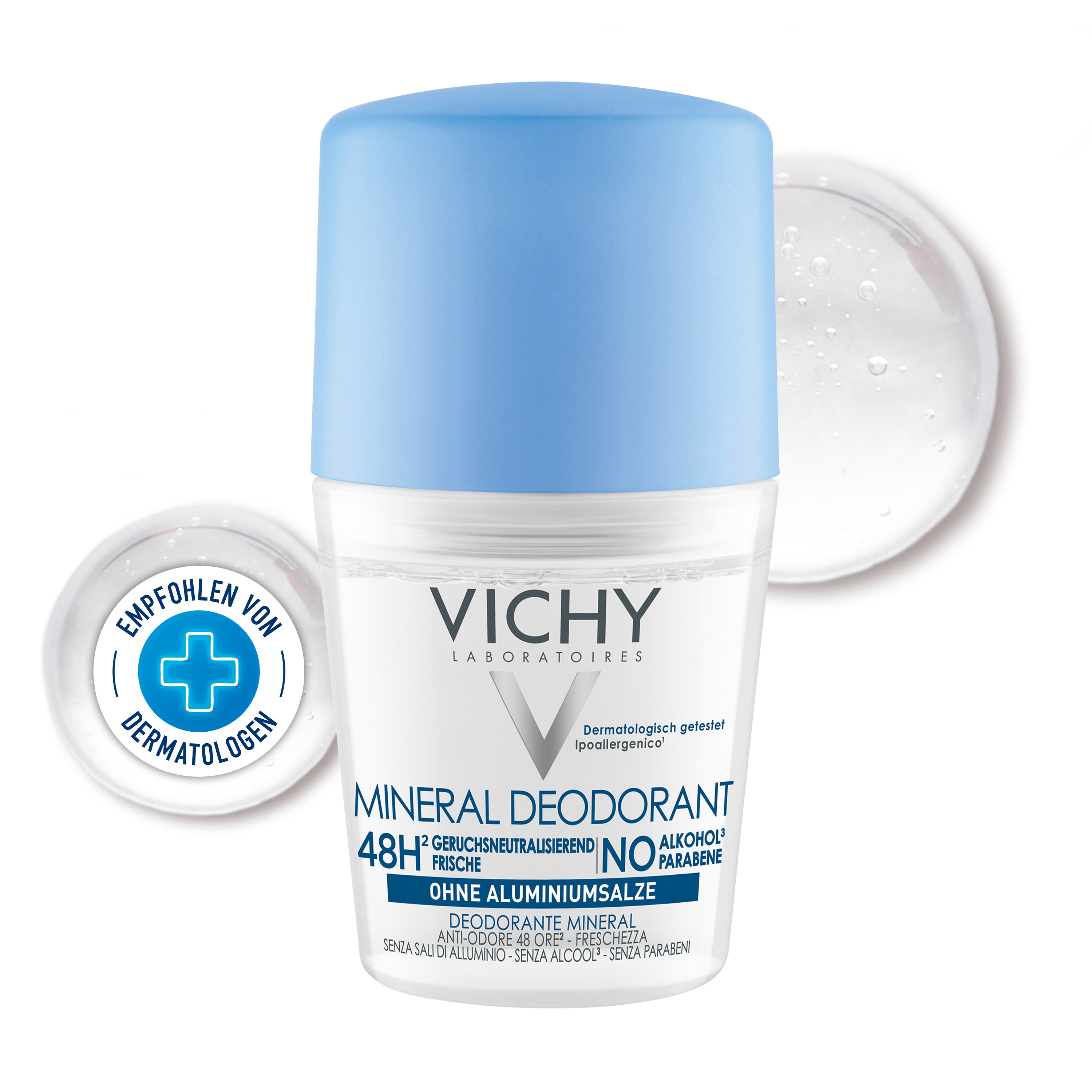 VICHY DEO Roll-on Mineral 48h ohne Aluminium VICHY DEO Roll-on Mineral 48h ohne Aluminium