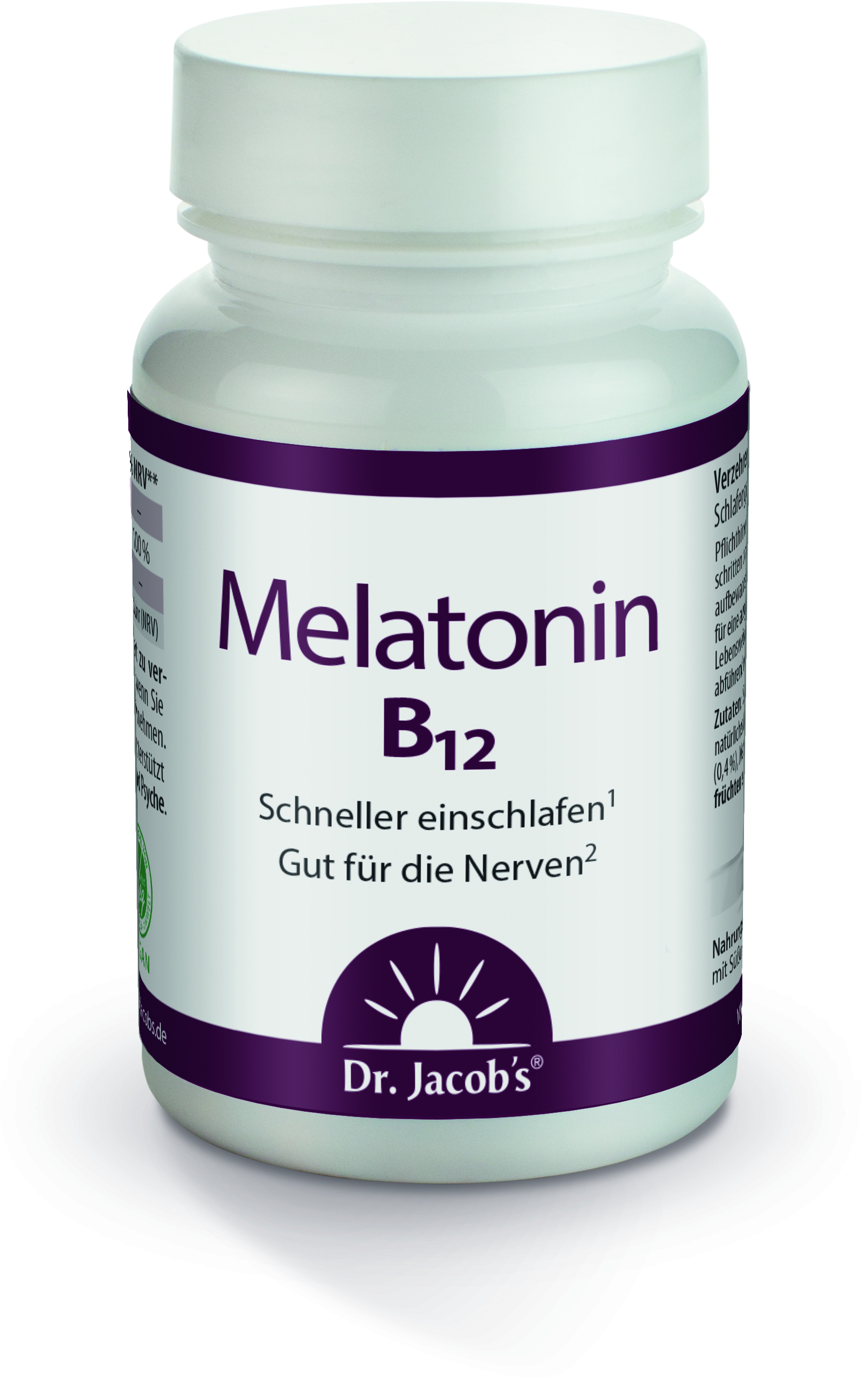 MELATONIN B12 Dr.Jacob's Tabletten MELATONIN B12 Dr.Jacob's Tabletten