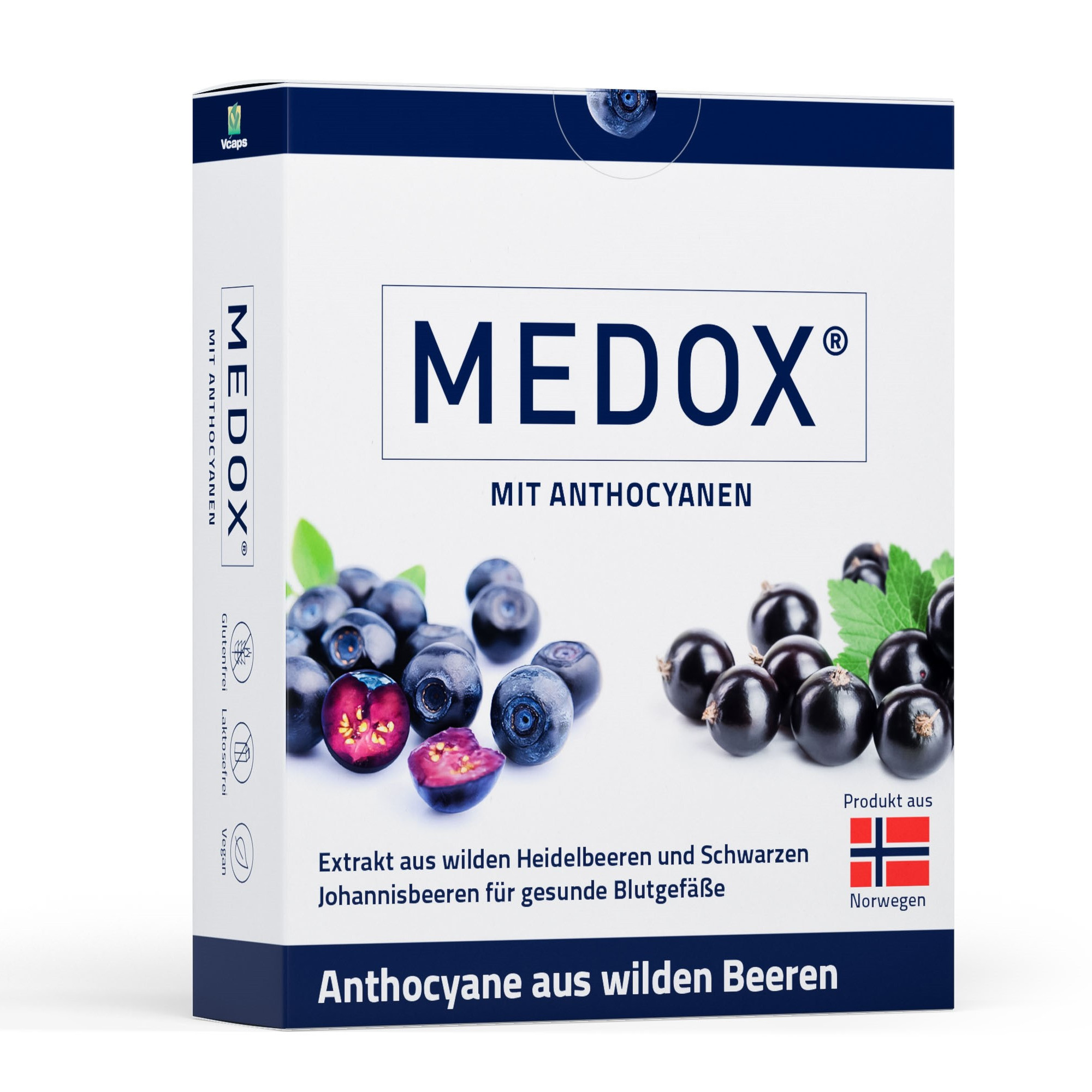 MEDOX Anthocyane aus wilden Beeren Kapseln MEDOX Anthocyane aus wilden Beeren Kapseln