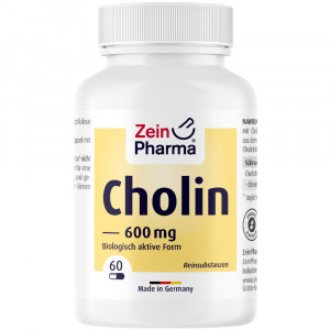 CHOLIN 600 mg rein aus Bitartrat veg.Kapseln CHOLIN 600 mg rein aus Bitartrat veg.Kapseln