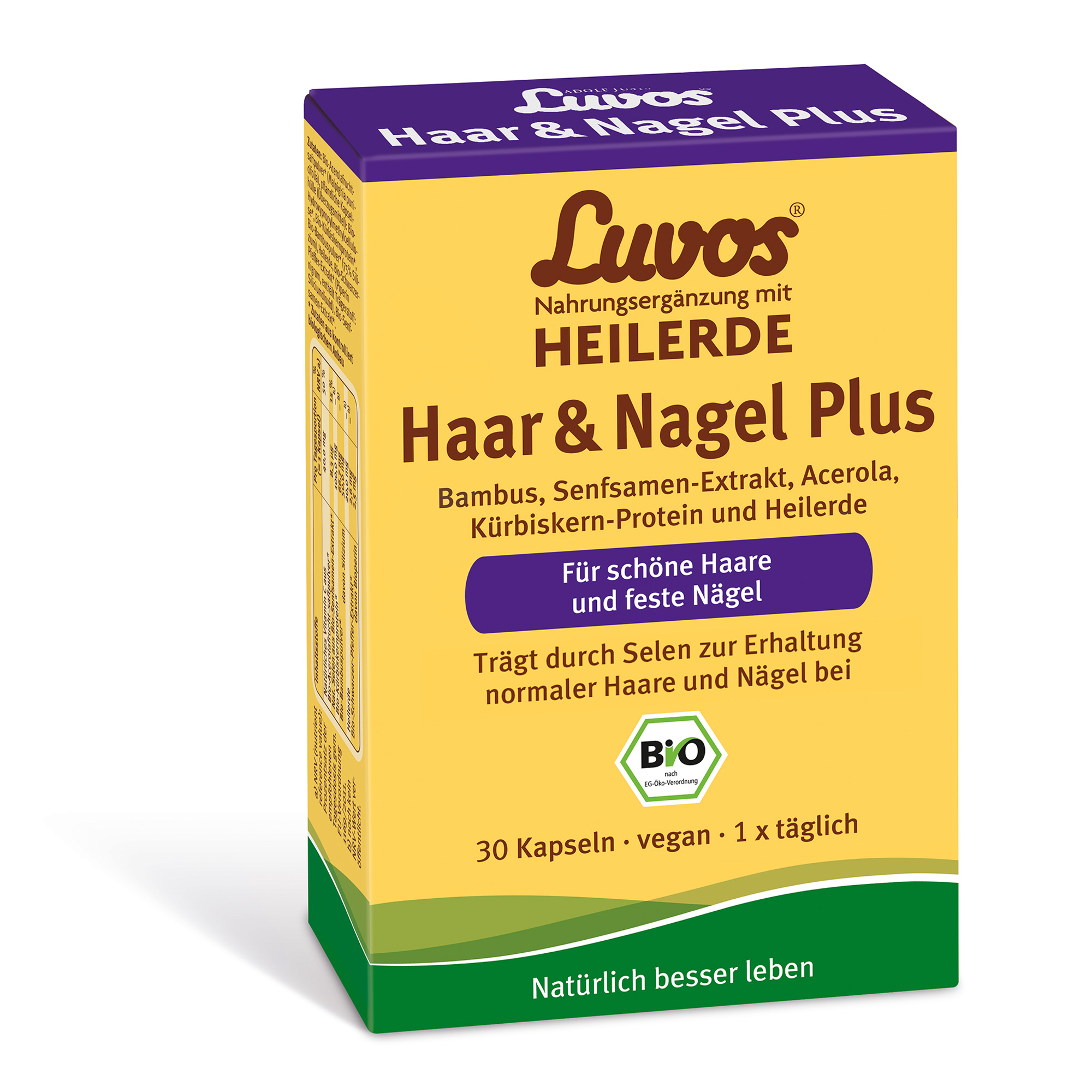 LUVOS Heilerde Bio Haar & Nagel Plus Kapseln LUVOS Heilerde Bio Haar & Nagel Plus Kapseln