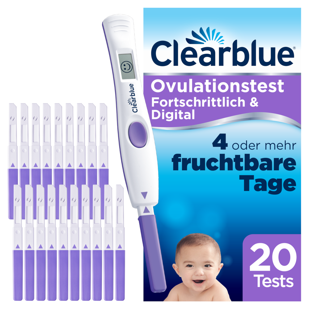 CLEARBLUE Ovulationstest fortschrittlich & digital CLEARBLUE Ovulationstest fortschrittlich & digital